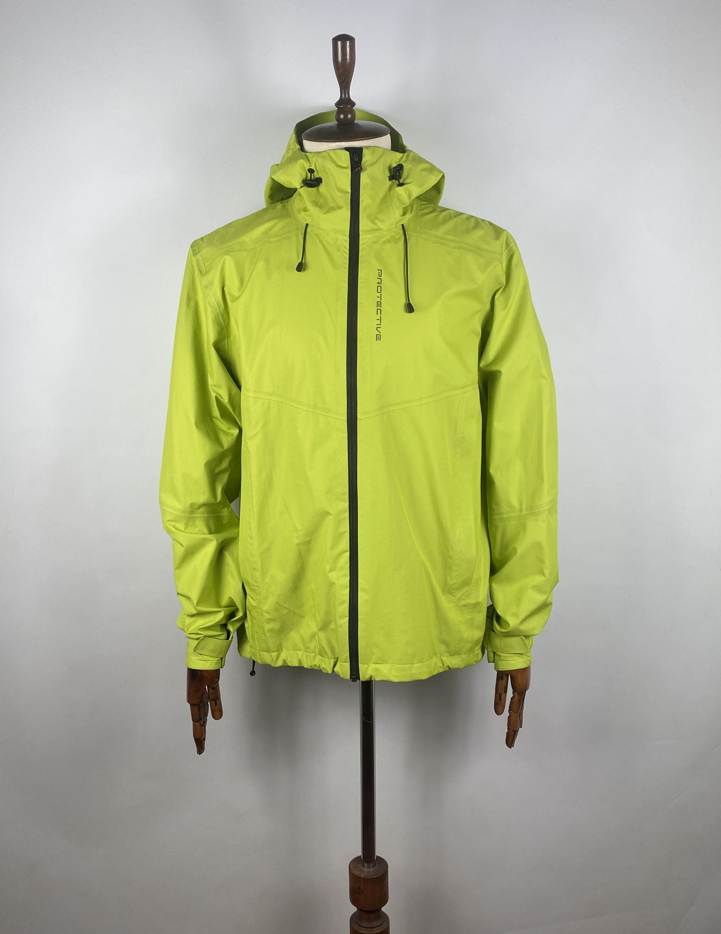 image of Goretex x Outdoor Life Men`s Protective Sports Membrana Yellow Rain Jacket Size Xxl, Men's