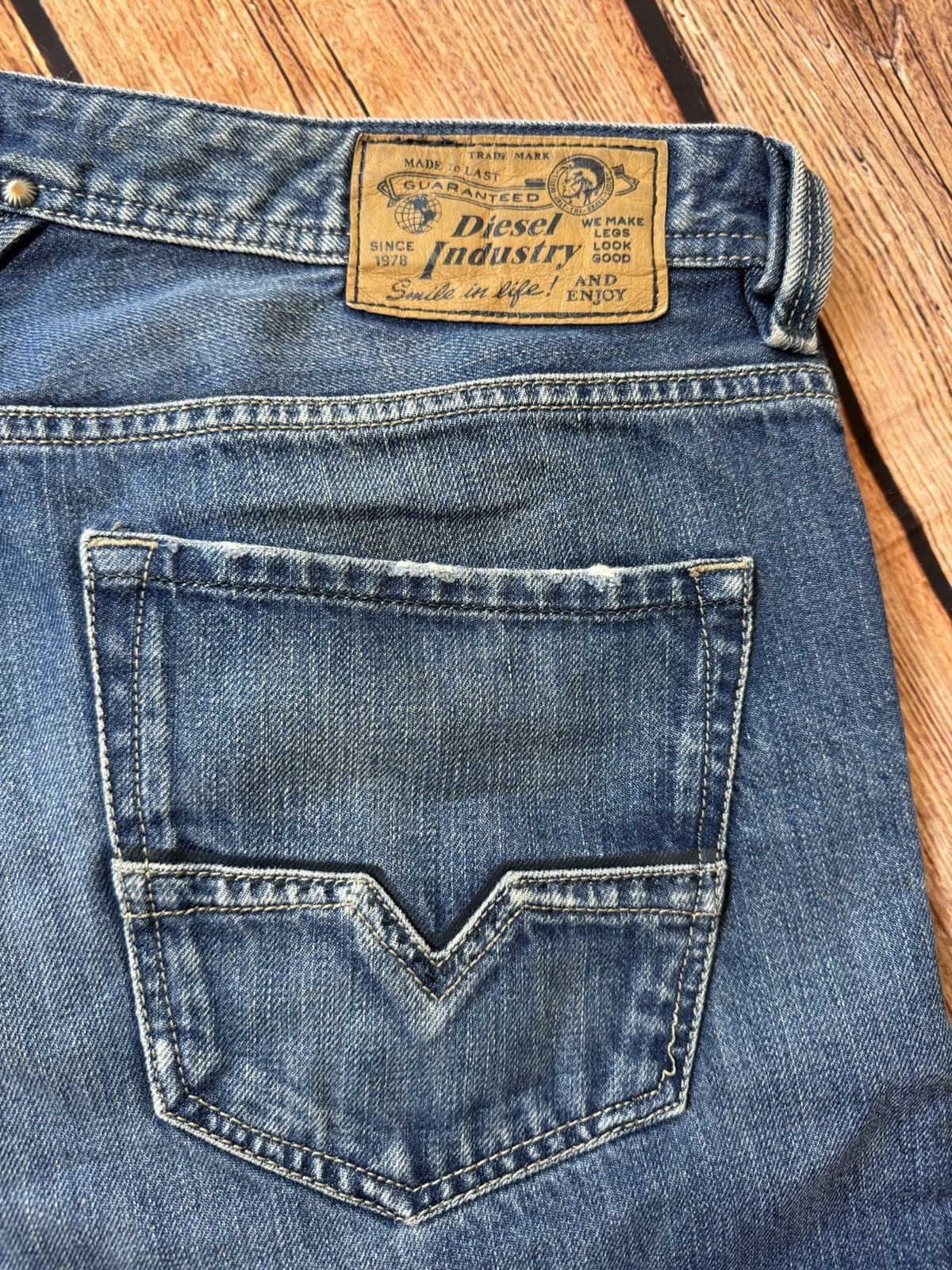 Diesel Vintage pants Diesel y2k denim baggy Japan style Size US 34 / EU 50 - 4 Thumbnail