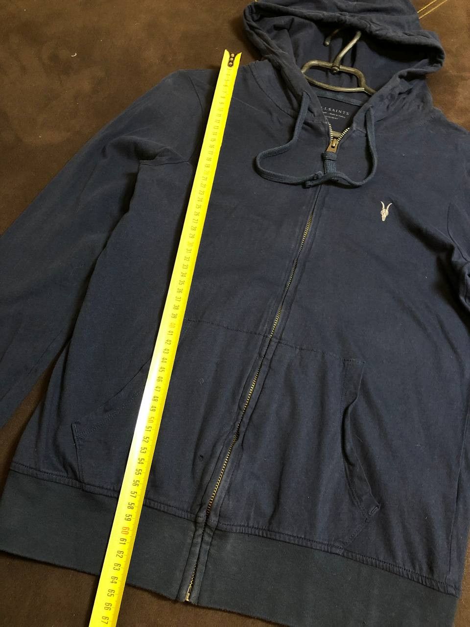Allsaints VINTAGE Y2K ALLSAINTS ZIP HOODIE HOOD RARE Size US XS / EU 42 / 0 - 8 Thumbnail