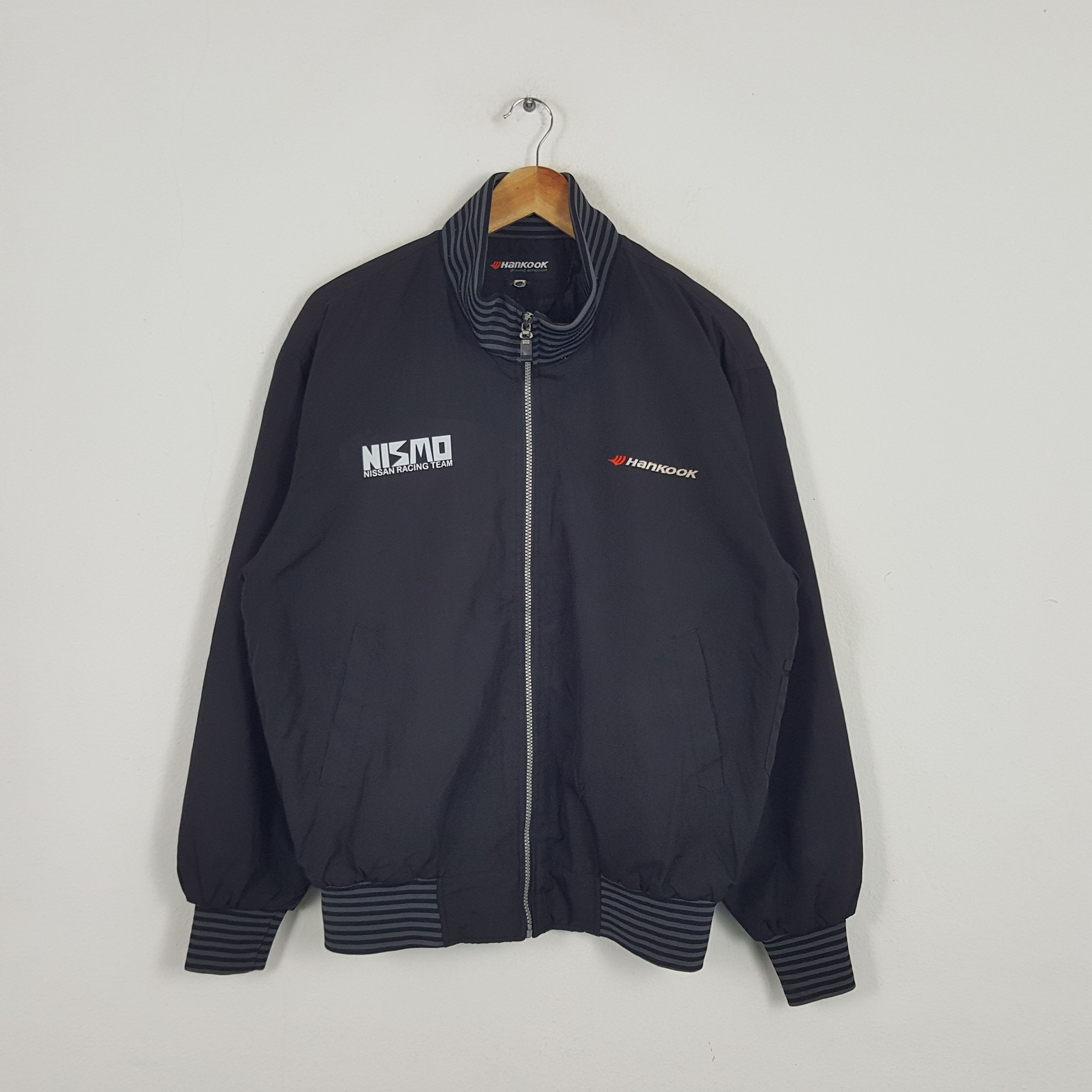 Japanese Brand × Vintage Vintage Nismo Nissan X Hankook Japanese Racing Team Jacket Size US L / EU 52-54 / 3 - 3 Thumbnail