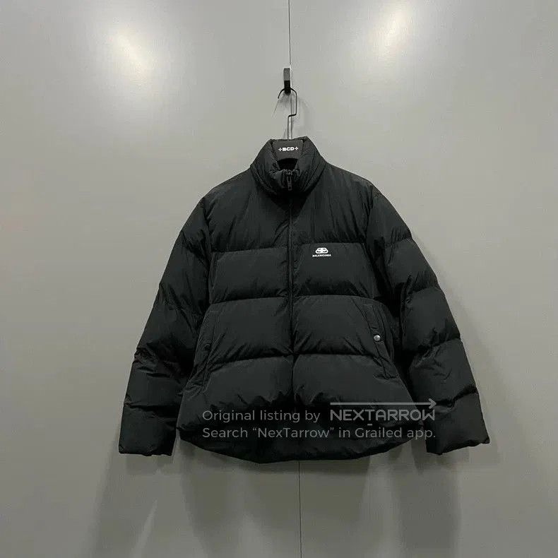 Balenciaga Balenciaga Black Logo Lock Down Jacket. Size US XS / EU 42 / 0 - 1 Thumbnail