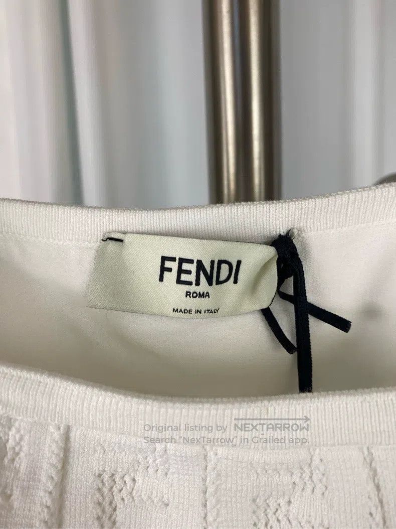 Fendi Fendi 23 spring-summer letter relief full logo set top tub Size XXS / US 00 / IT 34 - 6 Thumbnail