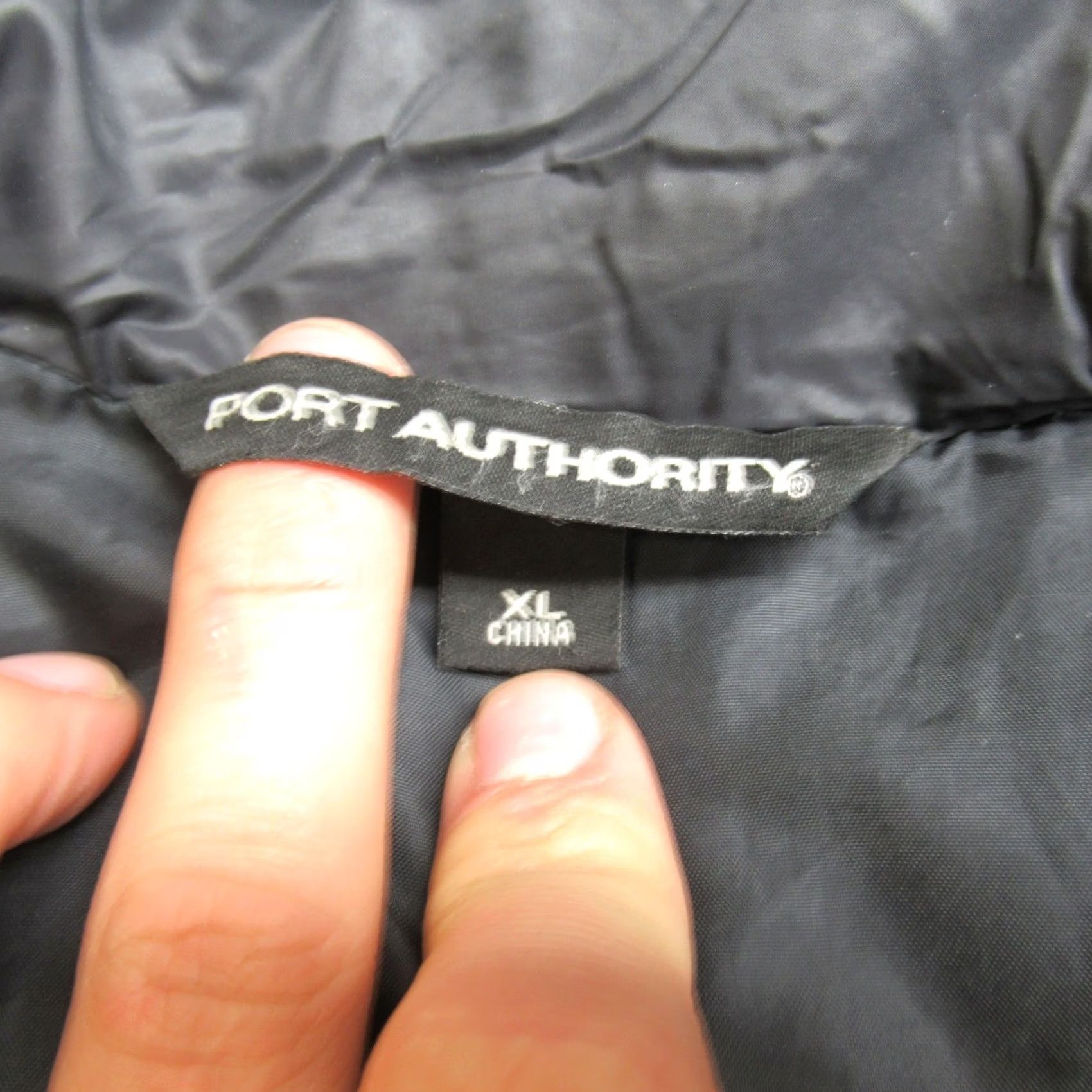 Port Authority VINTAGE Port Authority Jacket Mens XL Black Insulated RTD Bus Driver Quilted Puffer LOGO Size US XL / EU 56 / 4 - 4 Thumbnail