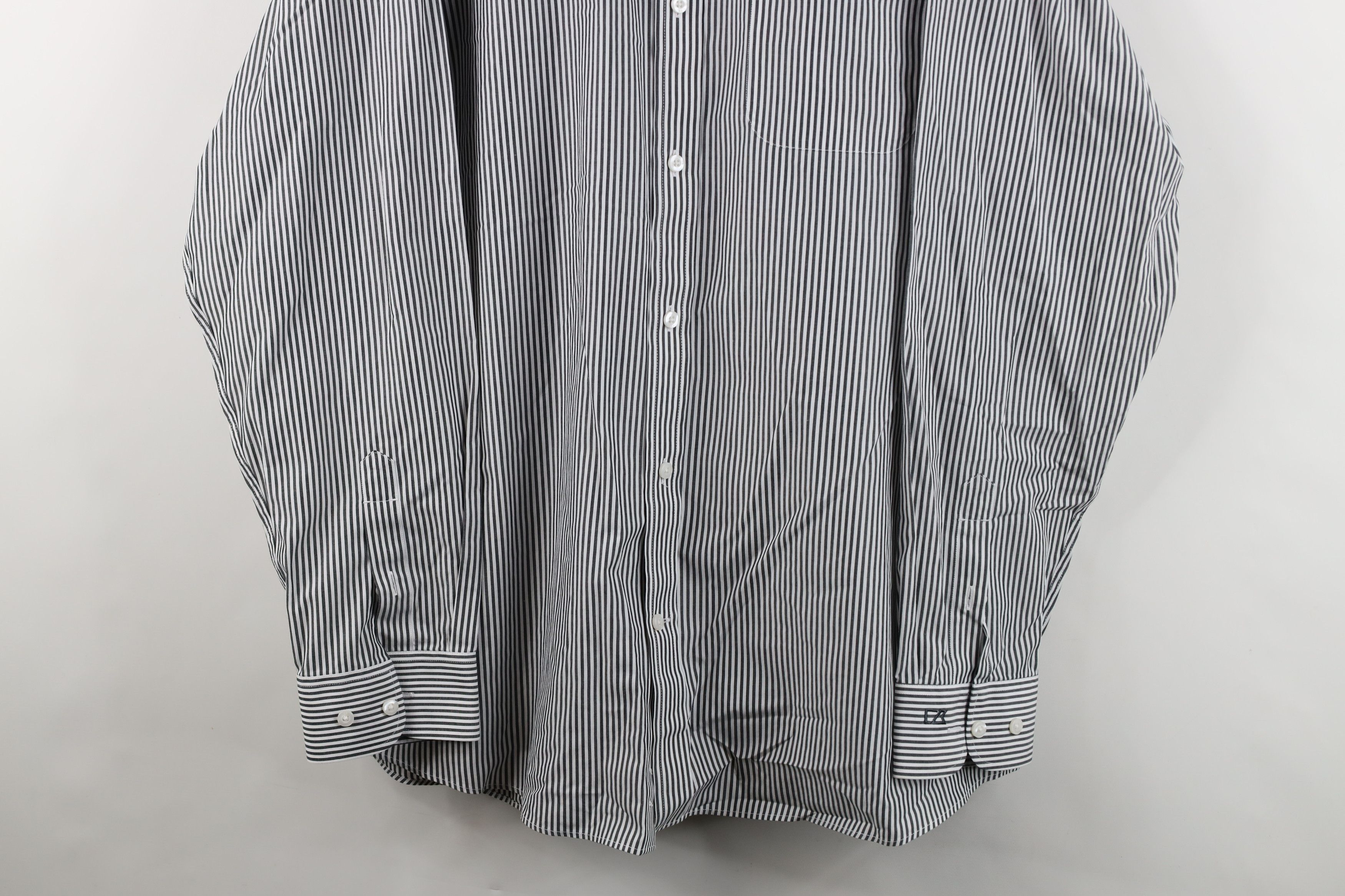 Vintage Vintage 90s Ohio State University Striped Button Down Shirt Size US XL / EU 56 / 4 - 3 Thumbnail