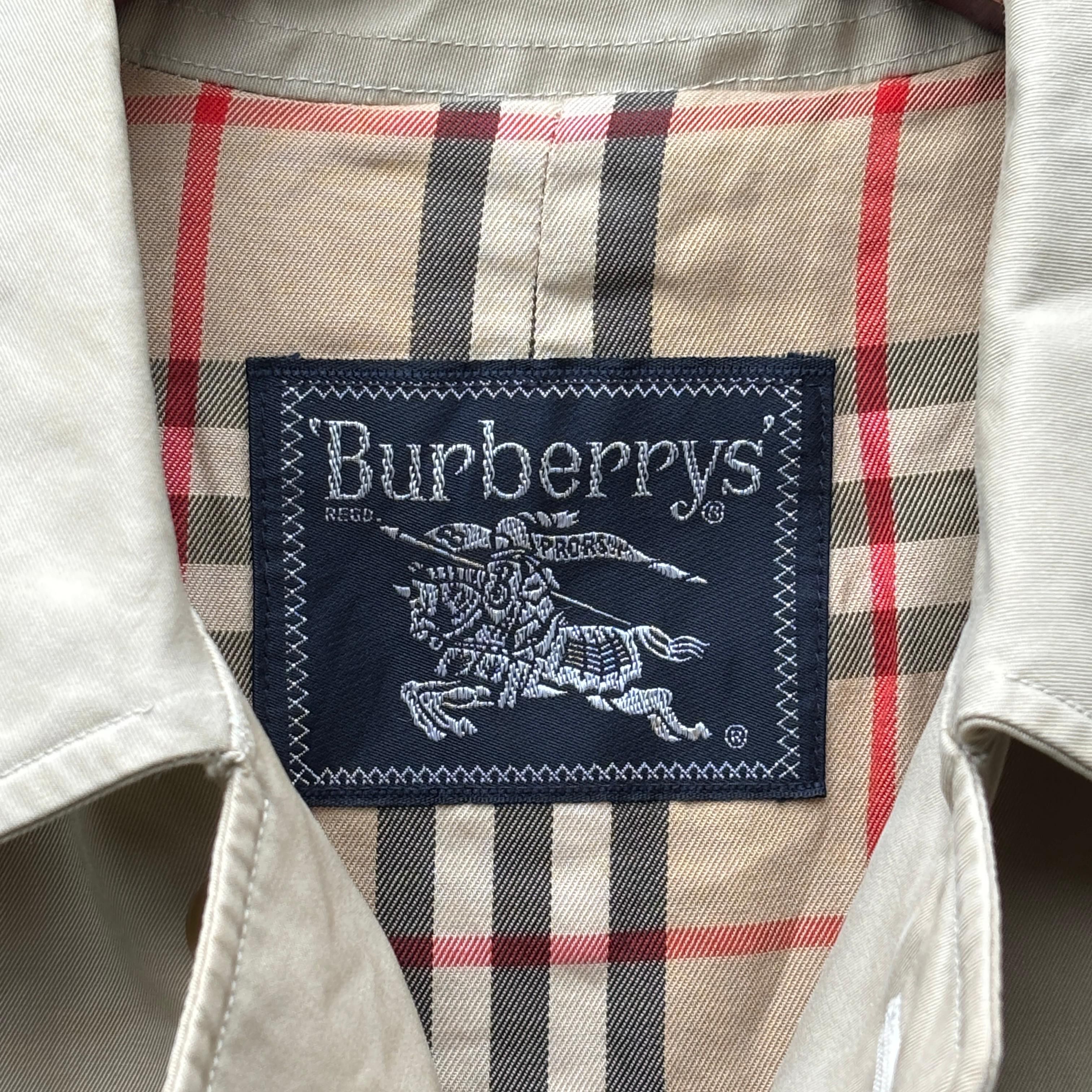 Burberry × Vintage Burberrys Vintage Cream Nova Check Trench Coat Size US M / EU 48-50 / 2 - 7 Thumbnail
