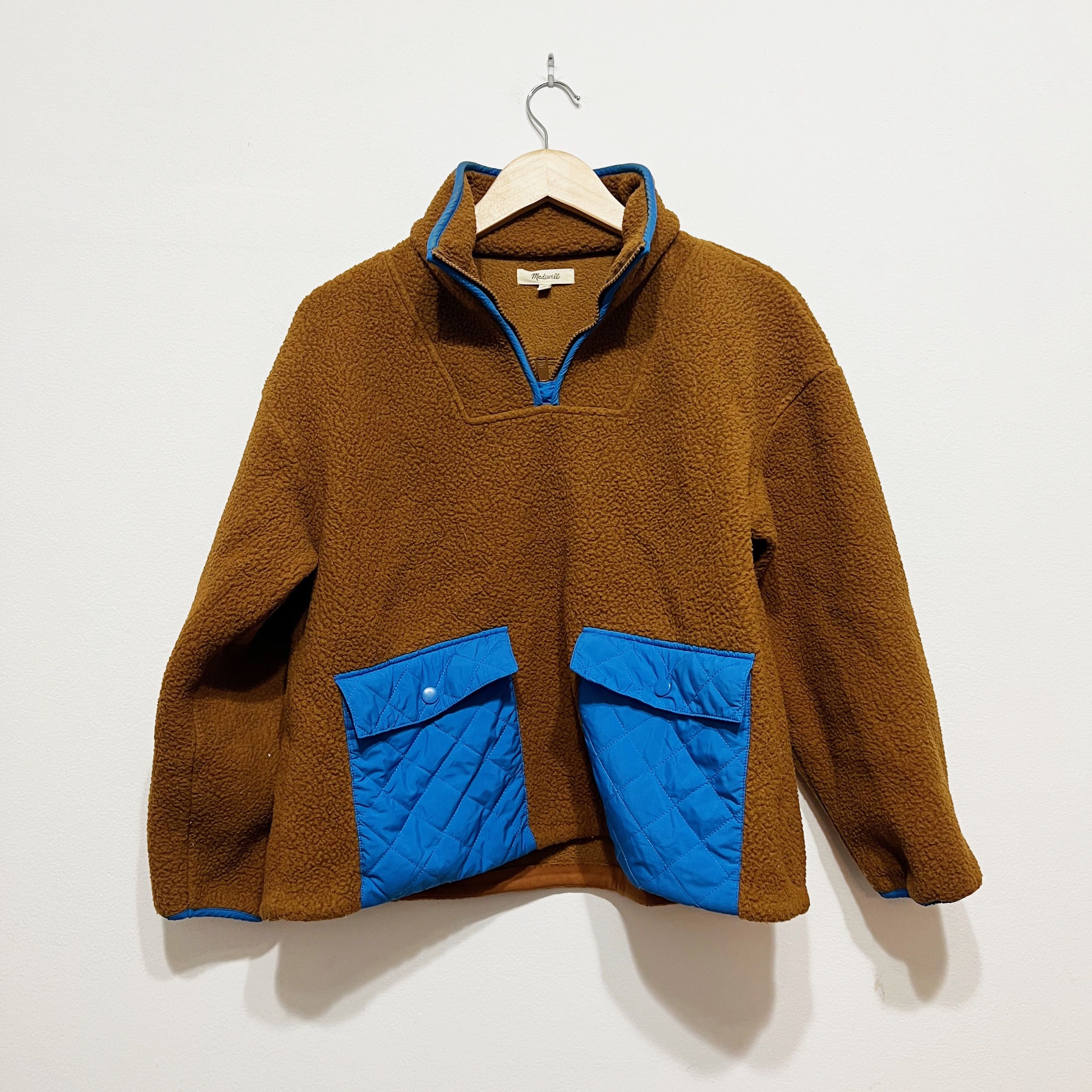 Madewell Madewell (Re)sourced Fleece Quilted Pocket Size S / US 4 / IT 40 - 1 Thumbnail