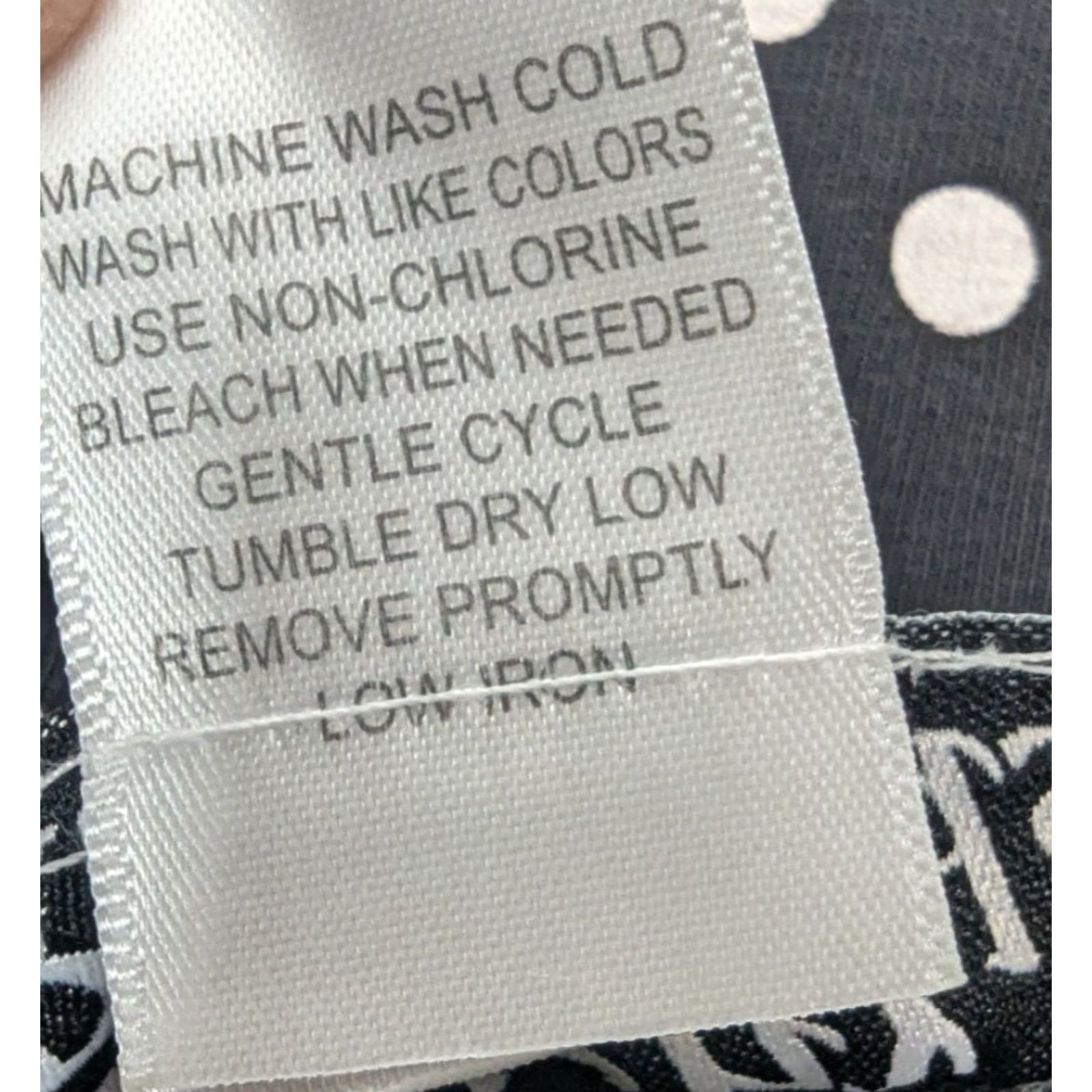 Vintage Anthony Richards V-Neck Polka Dot Black White Sleeveless Long Tunic Women's XL Size XL / US 12-14 / IT 48-50 - 6 Thumbnail