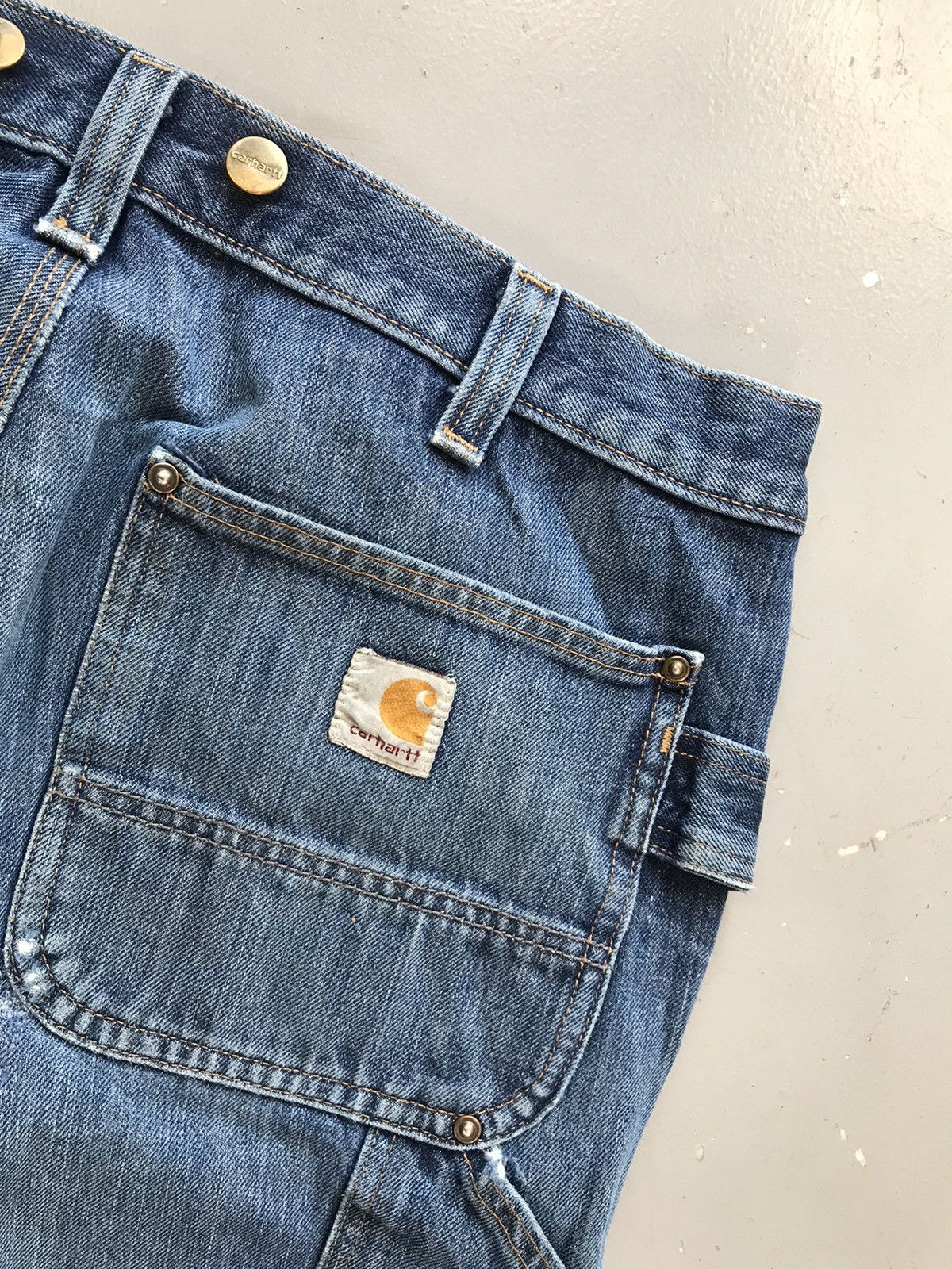 Carhartt × Vintage Vintage Carhartt double knee denim Size US 34 / EU 50 - 16 Thumbnail