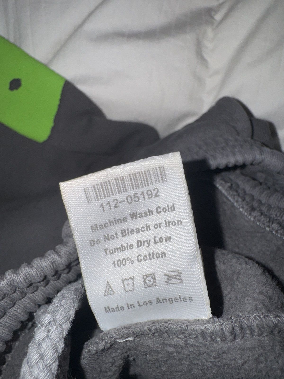 Sp5der SP5DER SLATE GREY BELUGA SWEATPANTS Size US 37 - 4 Thumbnail