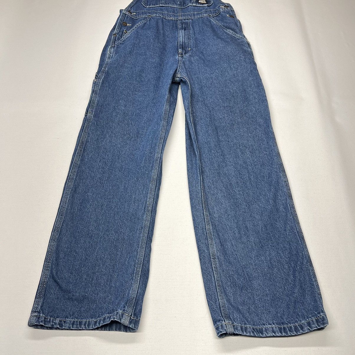 Other Berne Overalls Blue Denim Carpenter Bib Workwear Pocket Size US 34 / EU 50 - 4 Thumbnail