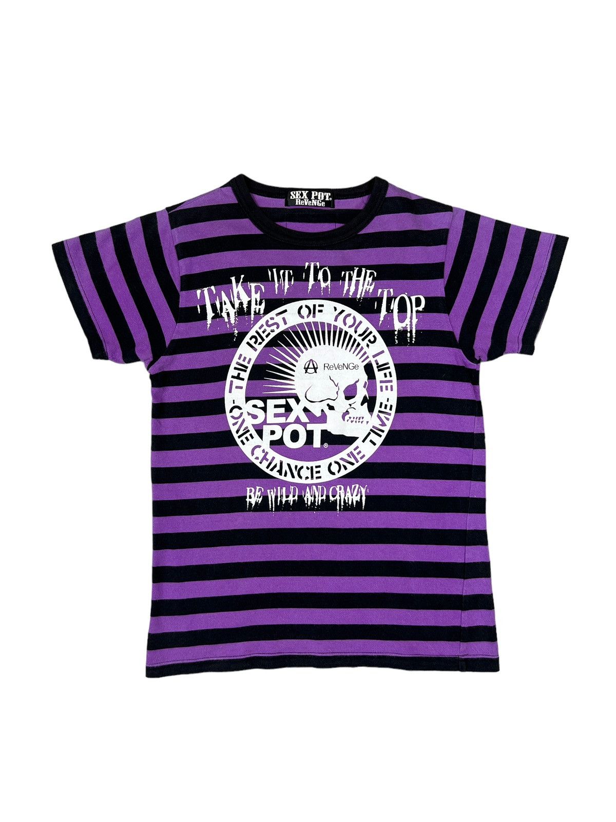 Sex Pot ReVeNGe Sex Pot Revenge Stripes Tshirt Size US XS / EU 42 / 0 - 7 Thumbnail