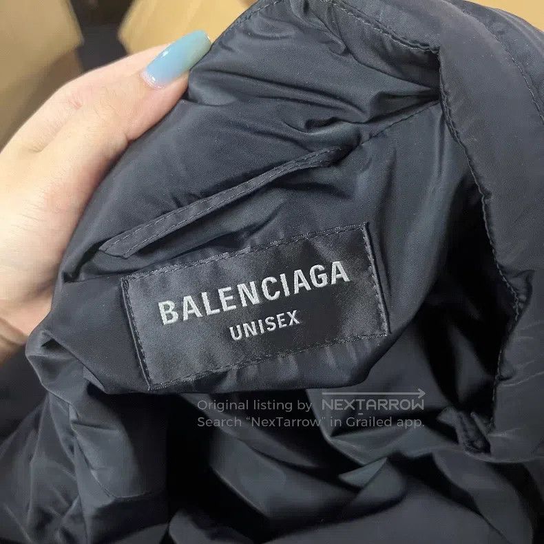 Balenciaga Balenciaga Black School Team Soccer Snap Button Jacket Size US XS / EU 42 / 0 - 5 Thumbnail