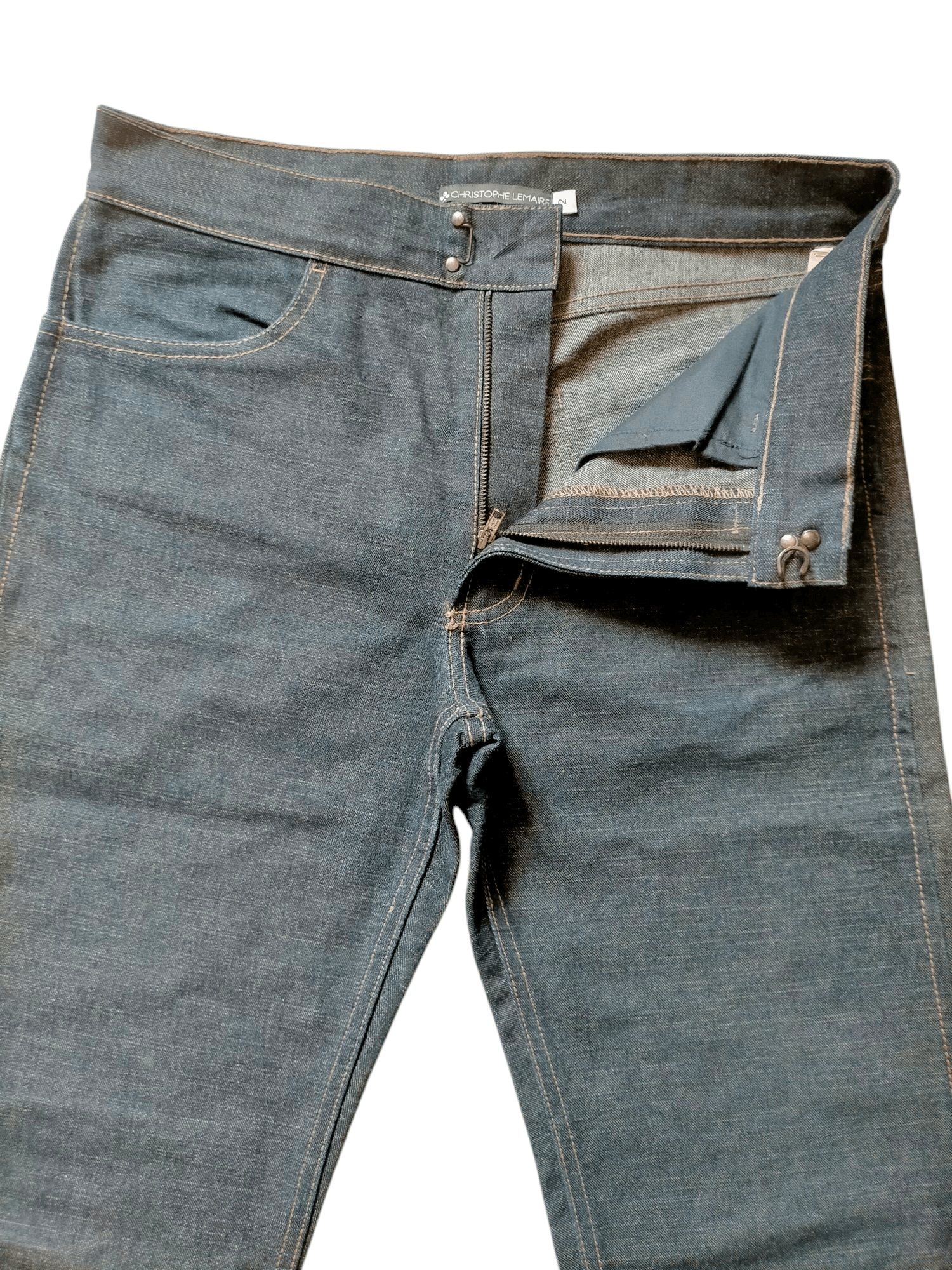 Christophe Lemaire CHRISTOPHE LEMAIRE MADE IN FRANCE Denim Pants Size US 31 - 6 Thumbnail