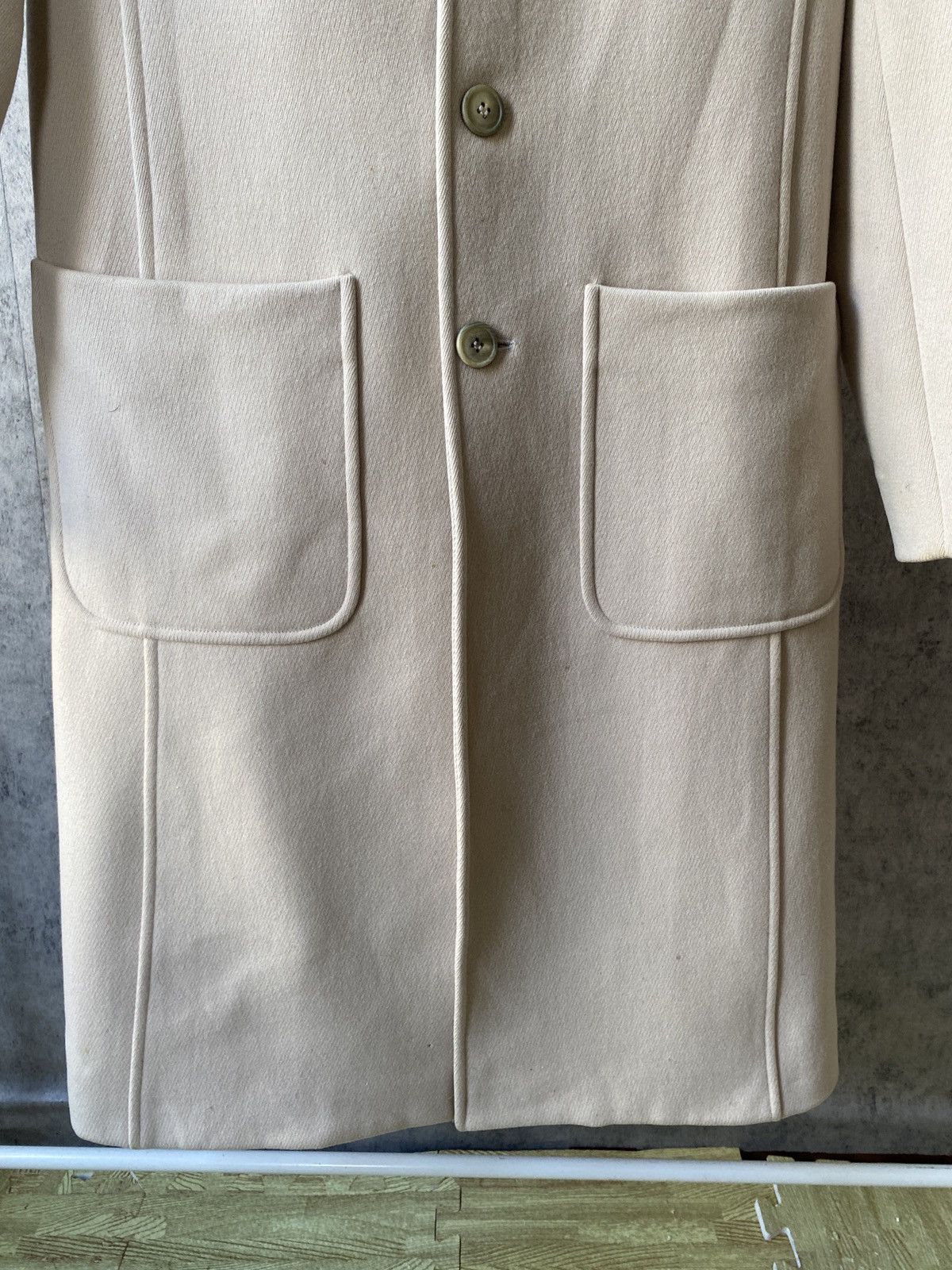 A.P.C. × Japanese Brand A.P.C Japan Laine Wool Heavy Long Coat Size US S / EU 44-46 / 1 - 4 Thumbnail