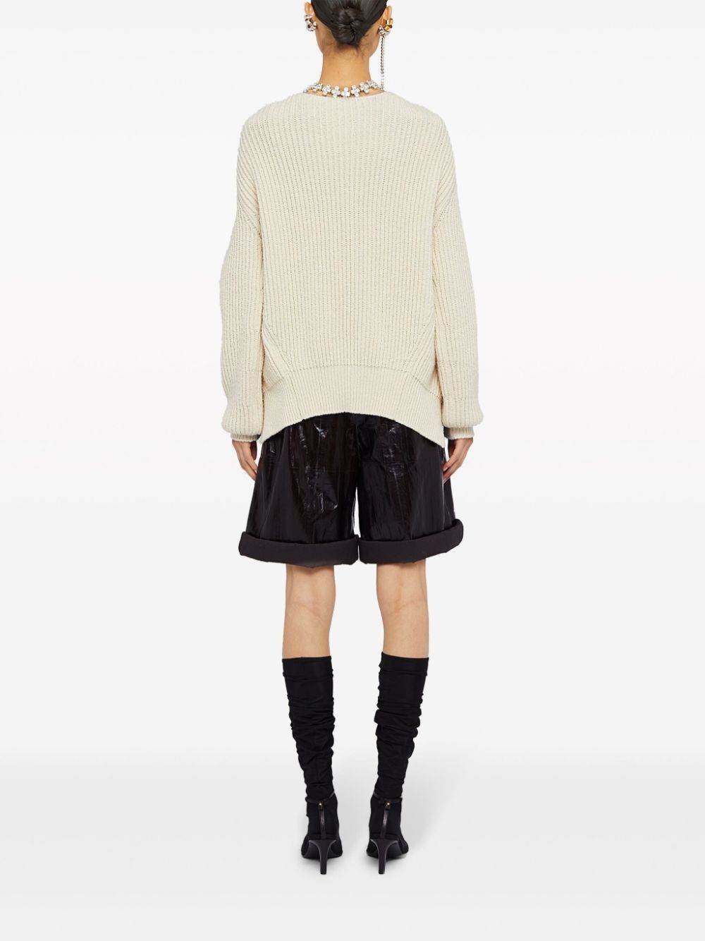 o1w1db10825 Jumper Sweater in Ivory