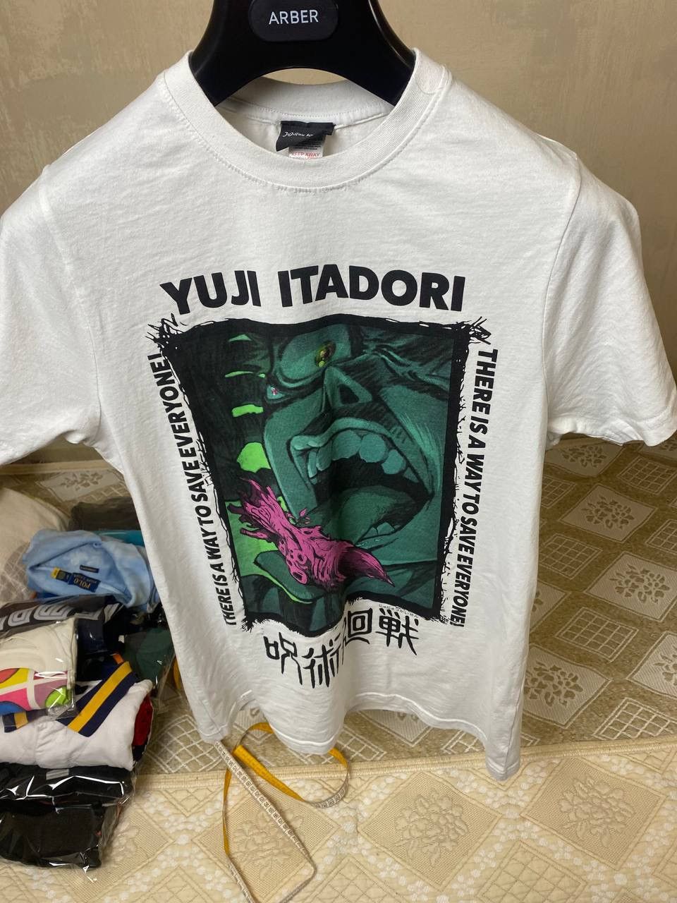 Anime 🔥 Jujutsu Kaisen Manga Anime Vintage T Shirt Japan Y2K Size US M / EU 48-50 / 2 - 3 Thumbnail