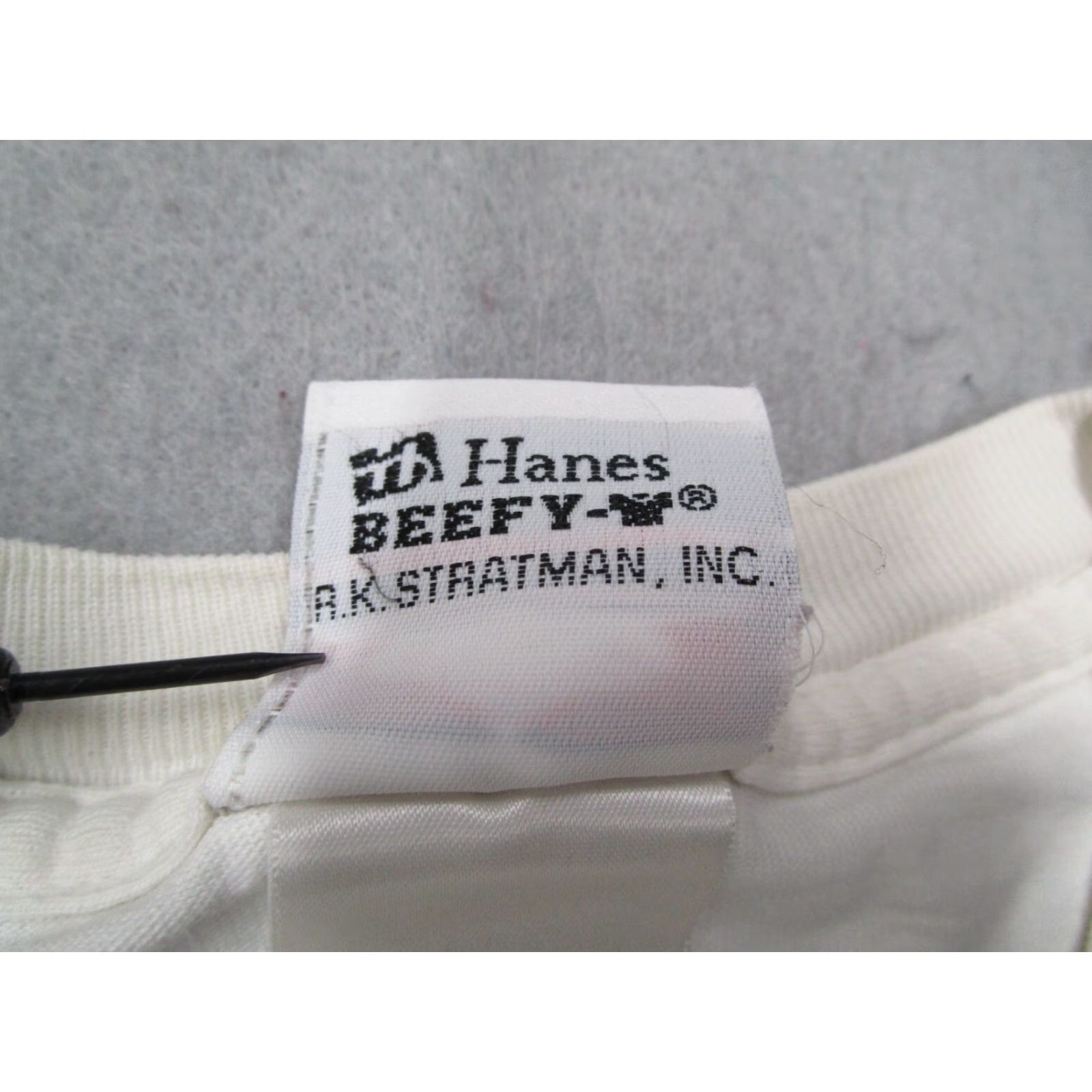 Hanes Harley Davidson Shirt XL White Park City Utah Distressed USA Mens Size US XL / EU 56 / 4 - 3 Thumbnail