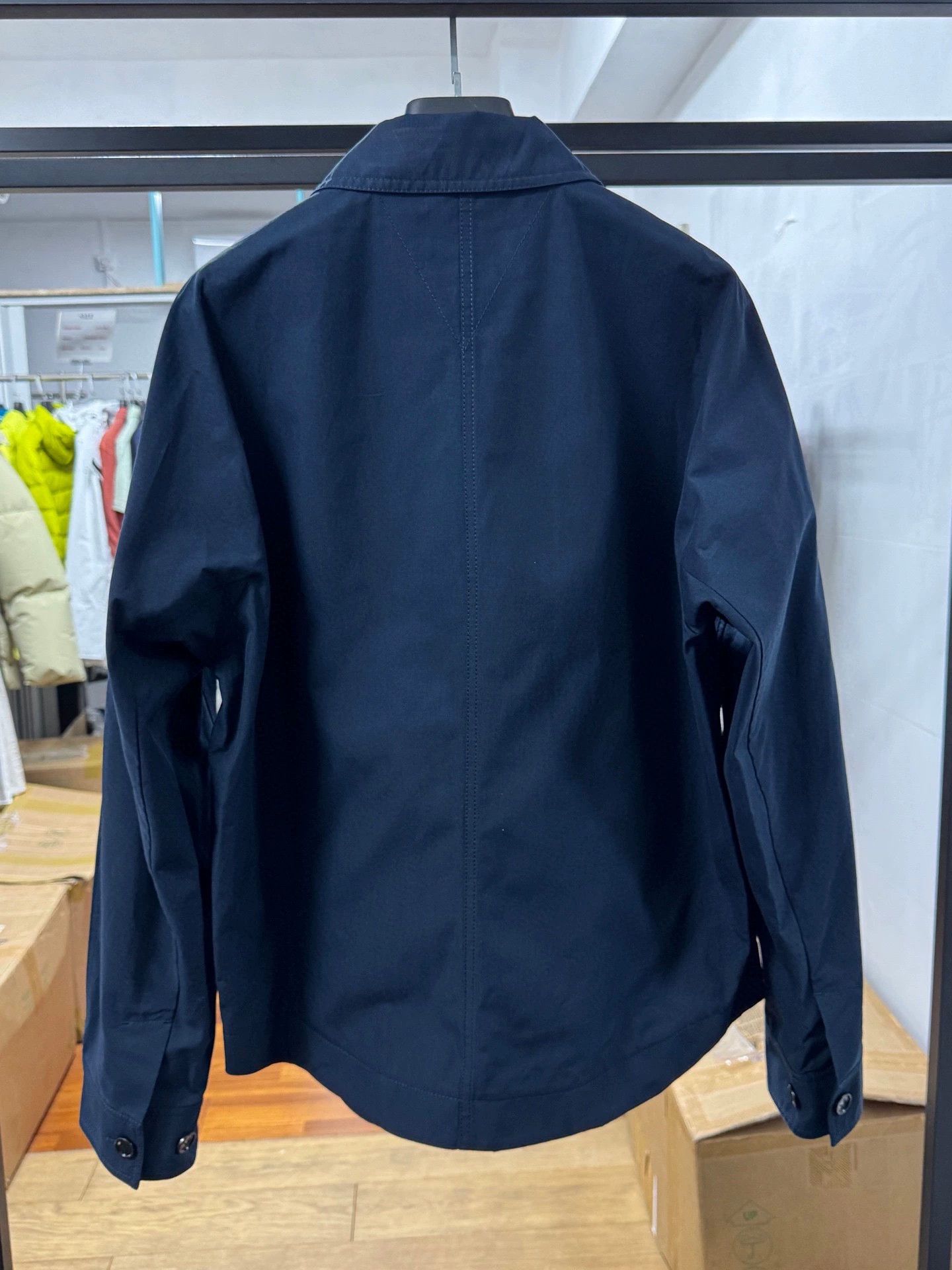 Bottega Veneta Bottega Veneta Men's Lightweight Jacket in Navy Size US L / EU 52-54 / 3 - 4 Thumbnail
