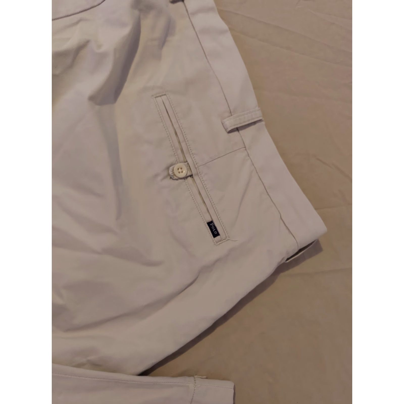 Polo Ralph Lauren Polo Ralph Lauren Pants Mens 46x32 Big & Tall Khaki Beige Khakis Chino Dress Polo Ralph Lauren Shirt Size US XXL / EU 58 / 5 - 2 Thumbnail
