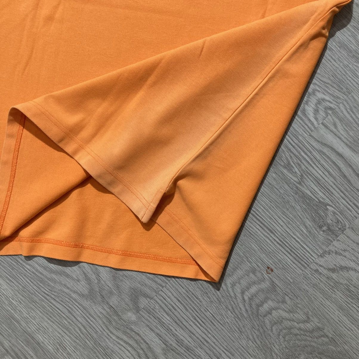 Missoni 1990s Vintage Missoni Sport Spellout Logo Polo Tshirt Orange Size US L / EU 52-54 / 3 - 12 Thumbnail