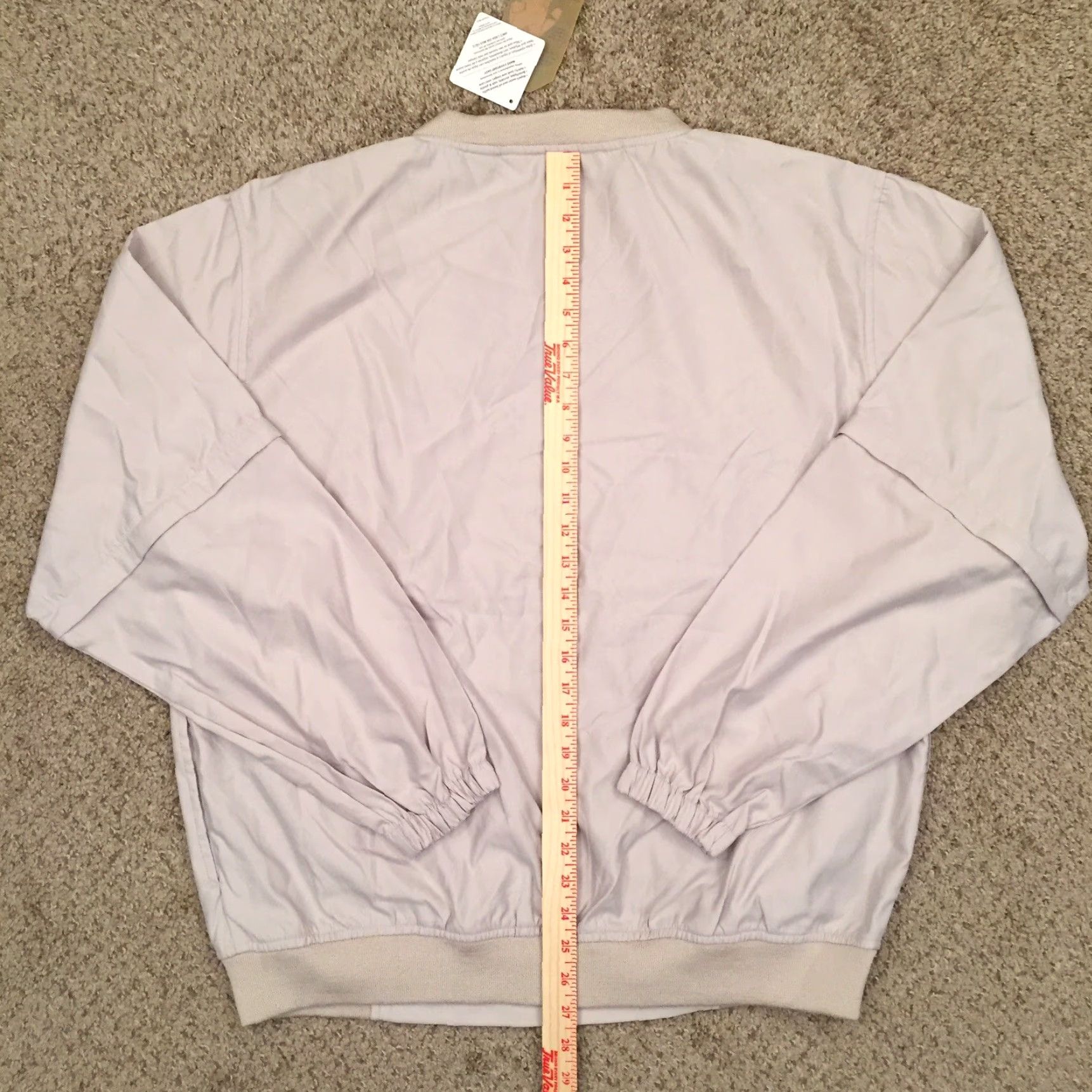 Vintage Devon & Jones Jacket Mens Large Beige Convertible Pullover Windbreaker New Size US L / EU 52-54 / 3 - 6 Thumbnail