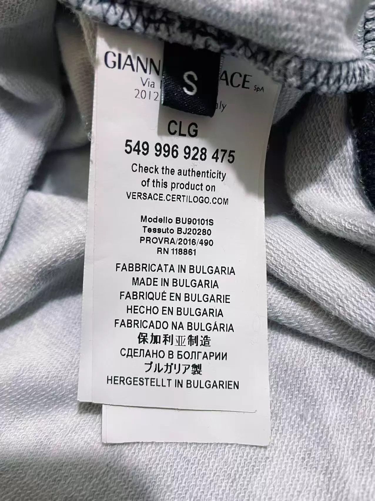Versace Versace Runway Full Baroque Print Hoodie S Size US S / EU 44-46 / 1 - 7 Thumbnail