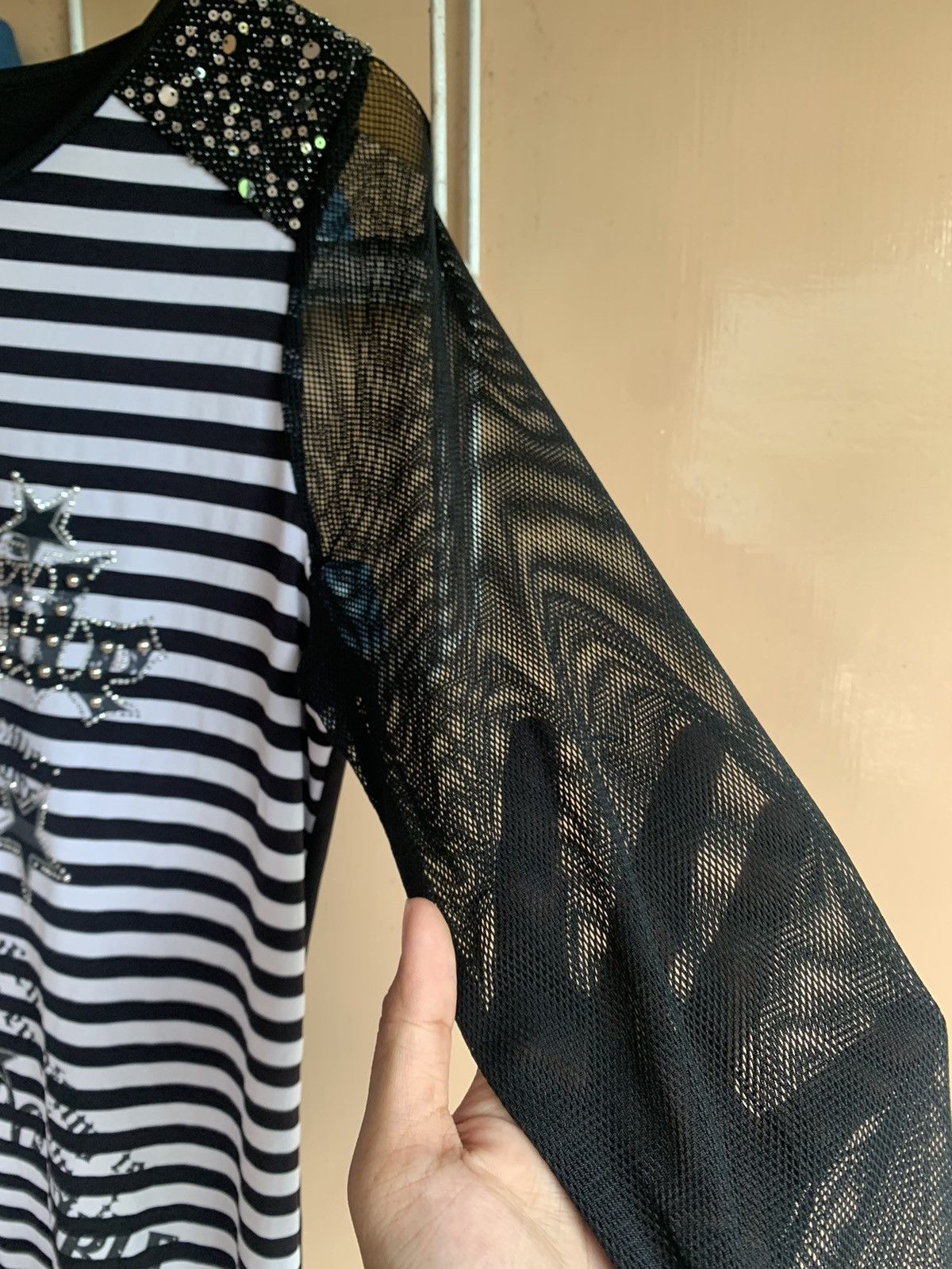Japanese Brand Japanesebrand Stripped Skull Studded Ppfm ifsixwasnine style Size US M / EU 48-50 / 2 - 4 Thumbnail