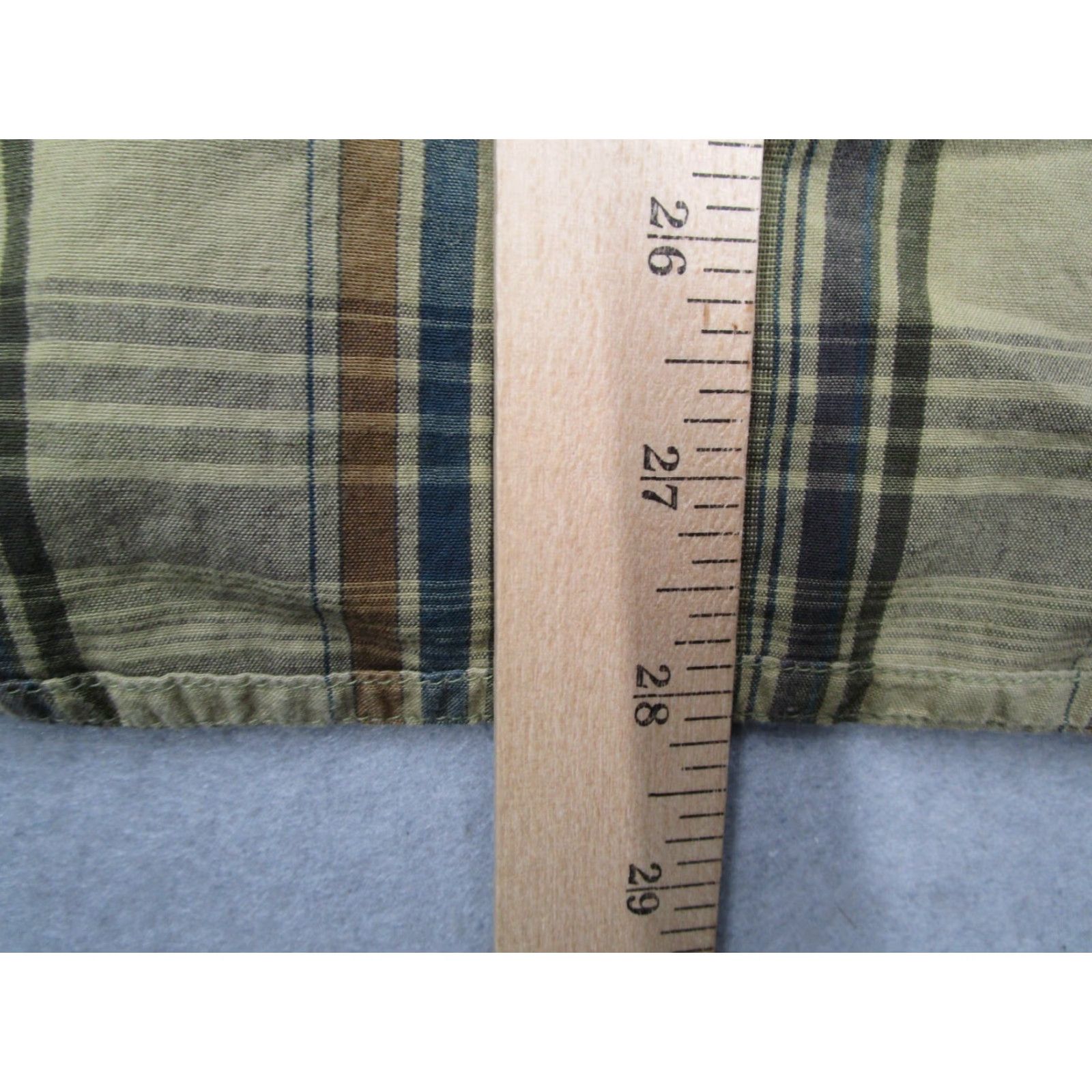 Gramicci GRAMICCI Shirt Mens Large Beige Plaid Button-Up Outdoor Casual Work Size US L / EU 52-54 / 3 - 7 Thumbnail