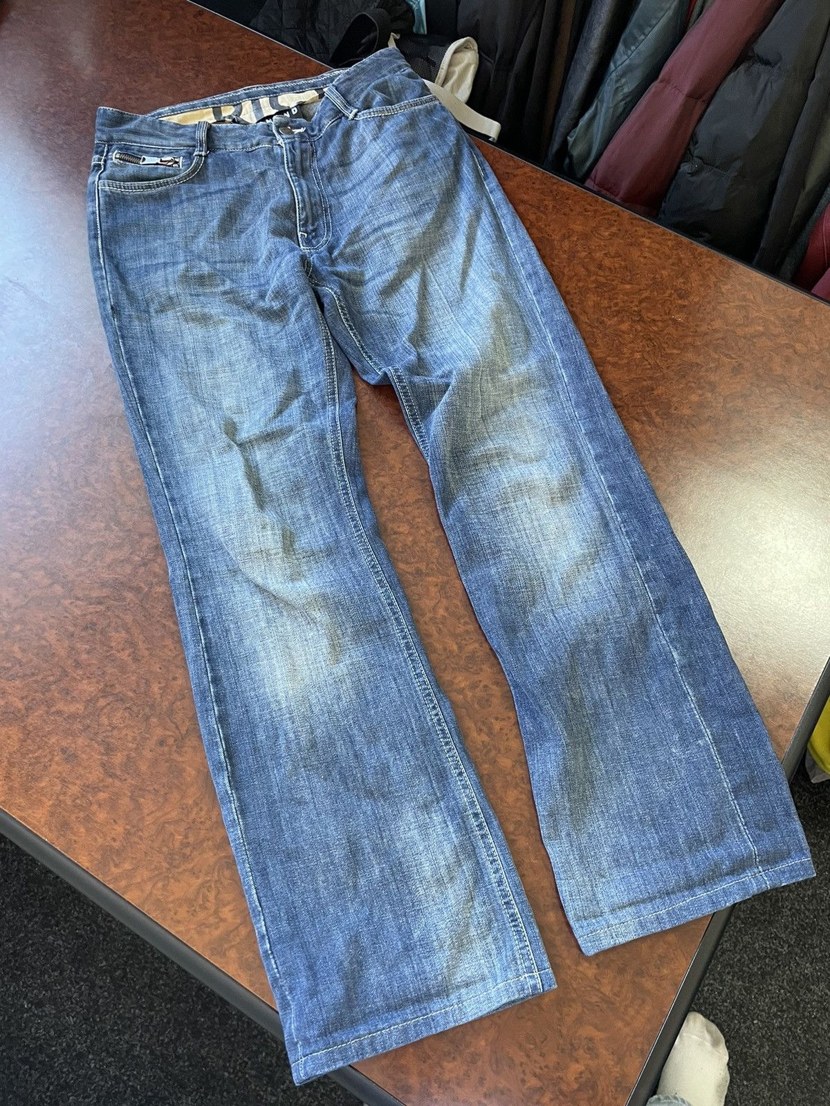If Six Was Nine × Richmond Denim Richmond Denim Distressed Flare Jeans pants chrome hysteric Size US 31 - 8 Thumbnail