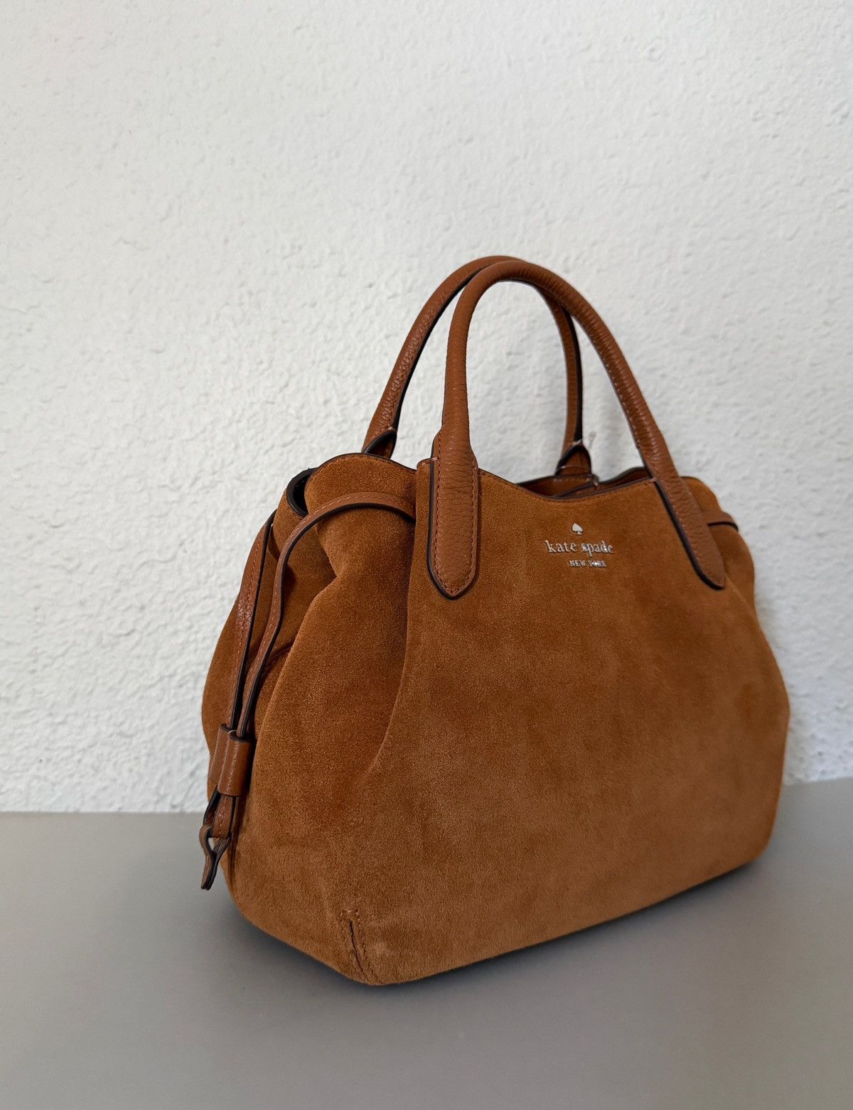Kate Spade NWT KATE SPADE Dumpling Suede Small Satchel Size ONE SIZE - 3 Thumbnail