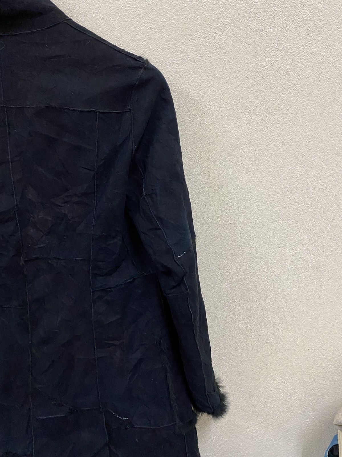 Bajra Vtg 80s Bajra Leather Jacket Fur Black Size US M / EU 48-50 / 2 - 6 Thumbnail