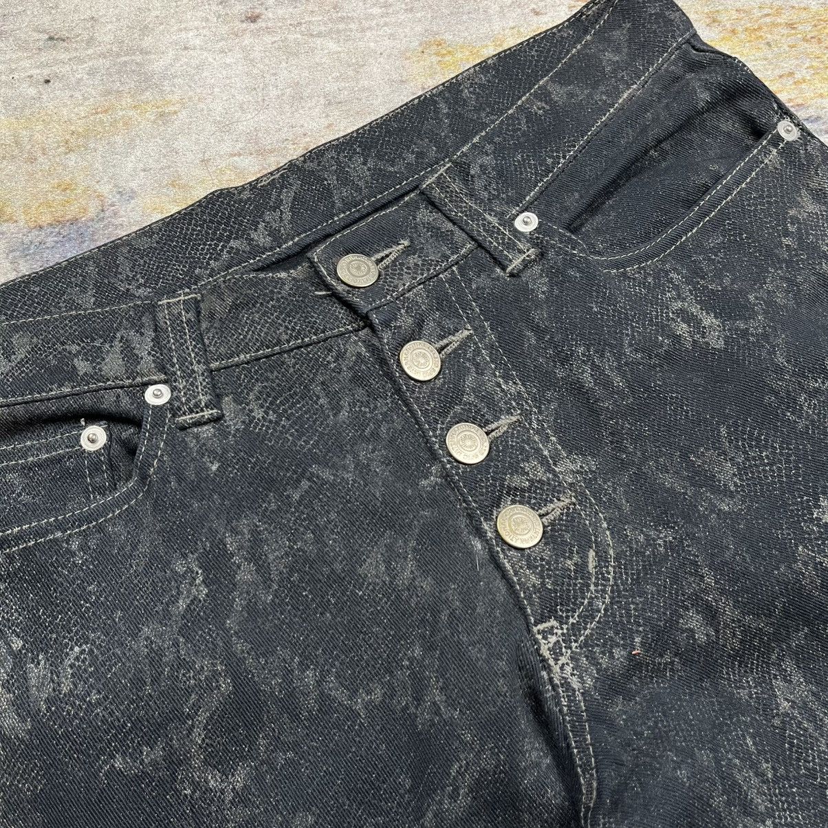 Tornado Mart 00s Tornado mart phyton snake skin flared pants vkei style Size US 30 / EU 46 - 6 Thumbnail