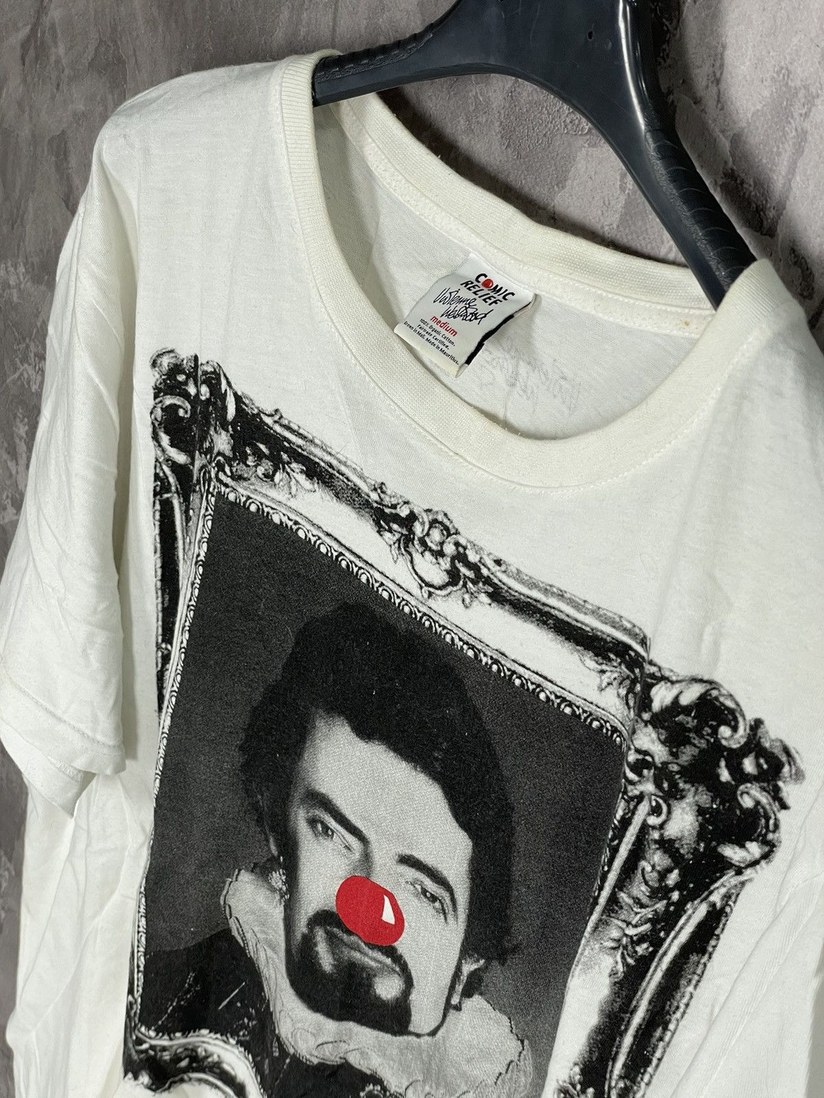 Vivienne Westwood Vivienne Westwood Comic Relief Art T-shirt Collaboration Size US M / EU 48-50 / 2 - 7 Thumbnail