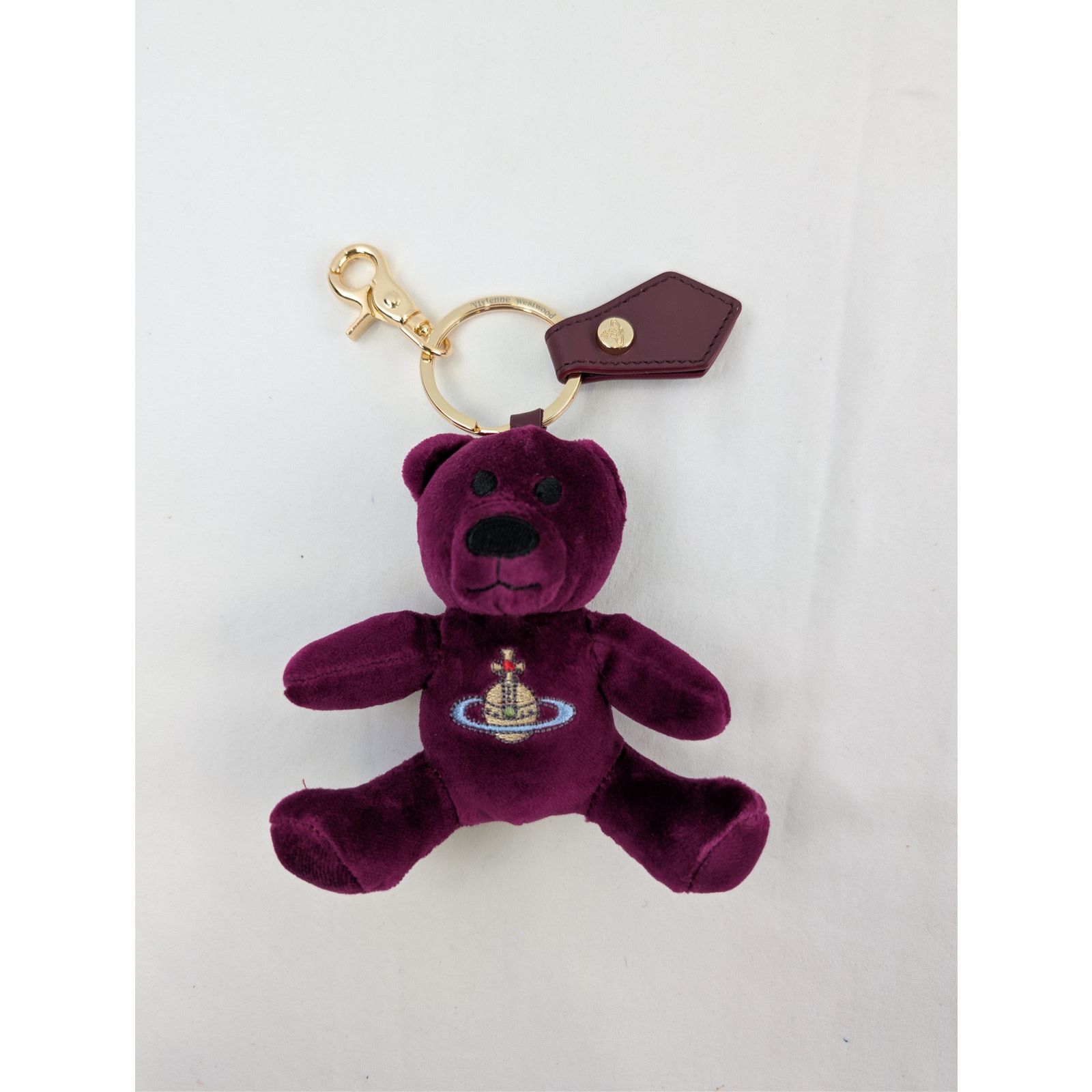 Vivienne Westwood o1rshd1 Size: OS / Teddy Bear Keyring / Bag Charm in Purple Size ONE SIZE - 5 Thumbnail