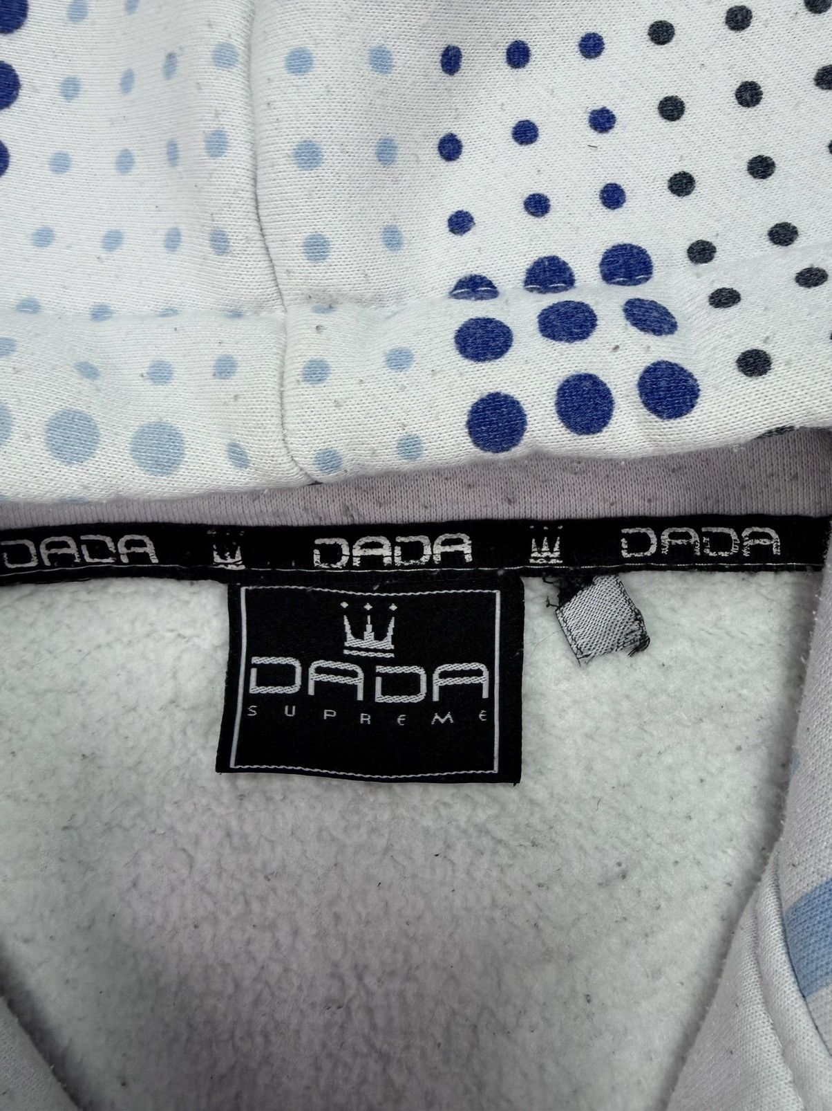 Damani Dada Dada Supreme Two-sided AOP Printed Baggy Zip Hoodie XL XXL Size US XL / EU 56 / 4 - 12 Thumbnail