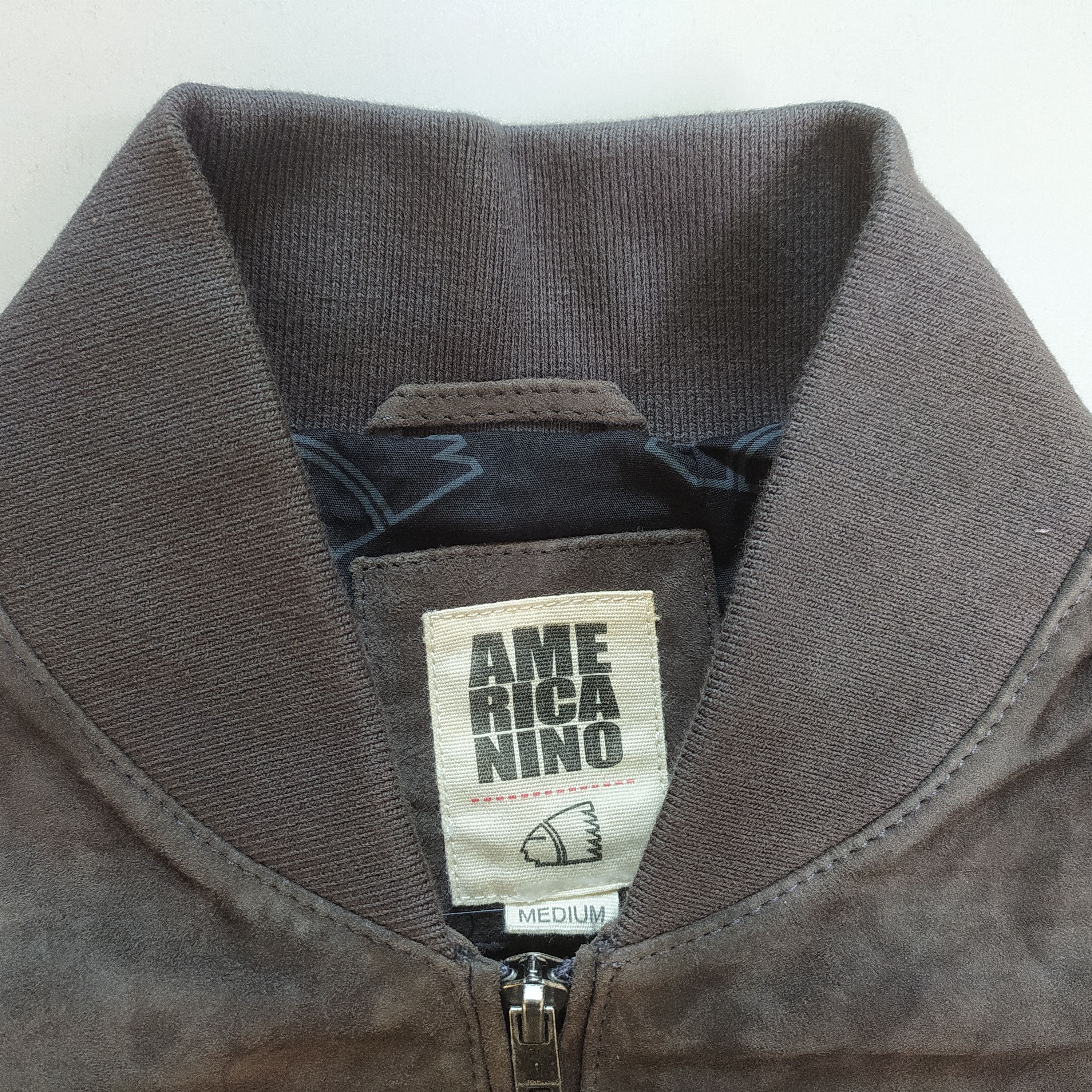 Other AMERICANINO Kemble Suede Jacket Free Shipping FTP/9010 Size US M / EU 48-50 / 2 - 4 Thumbnail
