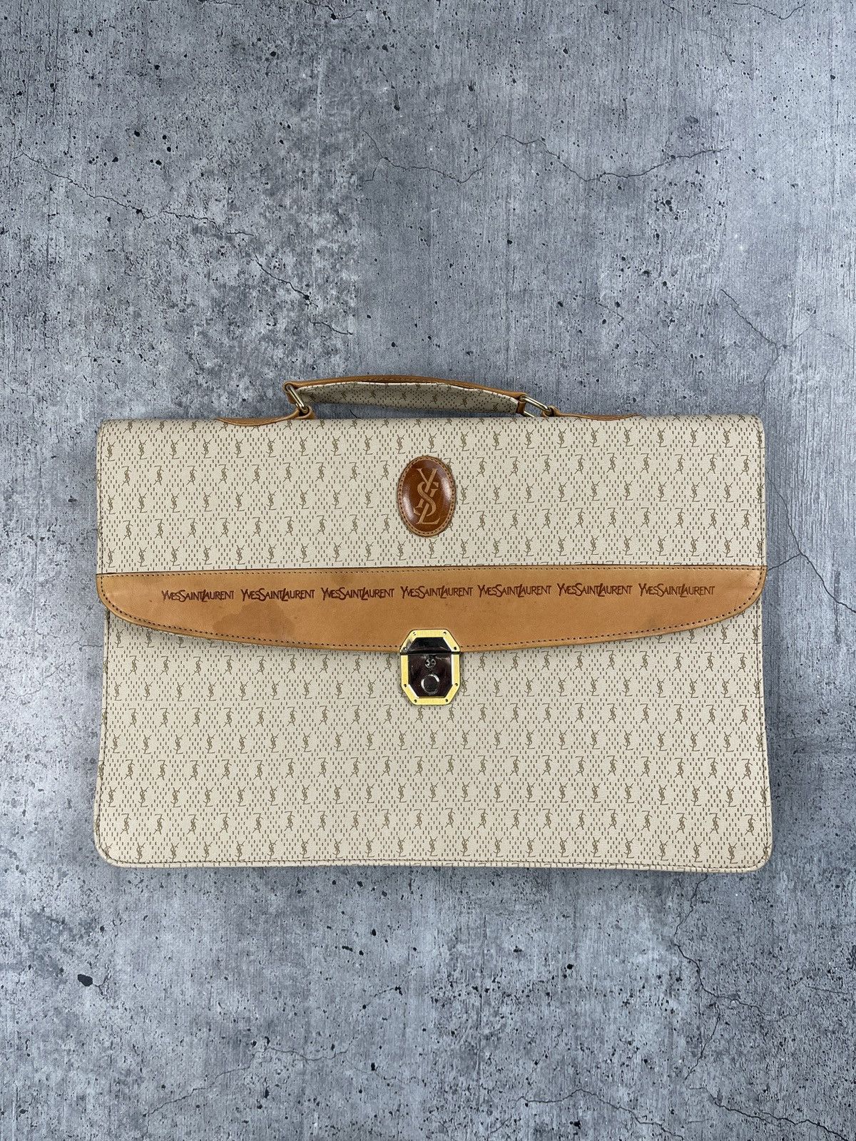 Gucci Yves Saint Laurent bag hand/Document holder 80s Size ONE SIZE - 1 Thumbnail