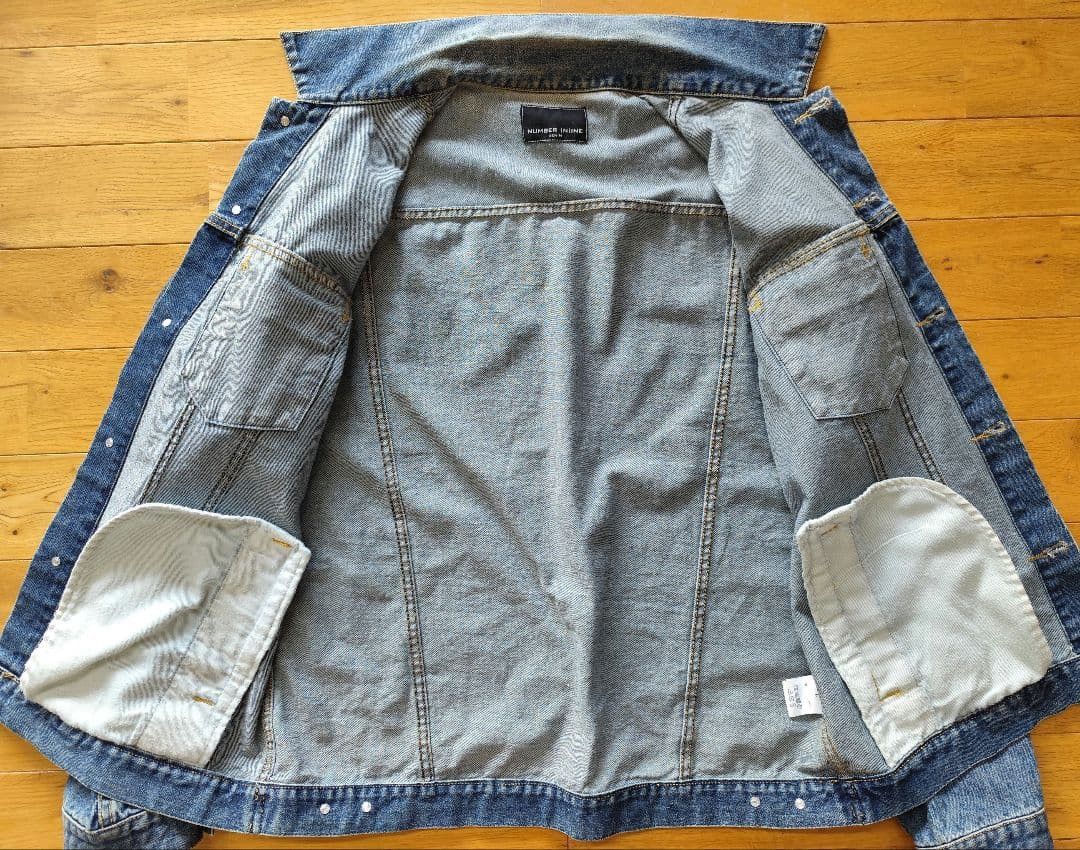 Number (N)ine Number (N)ine Denim Jacket Size US L / EU 52-54 / 3 - 4 Thumbnail