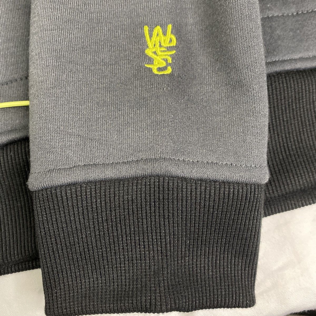 WeSC WESC Pullover Hoodie Jacket Quarter Zip Gray Unisex S/M NWT Size M / US 6-8 / IT 42-44 - 7 Thumbnail