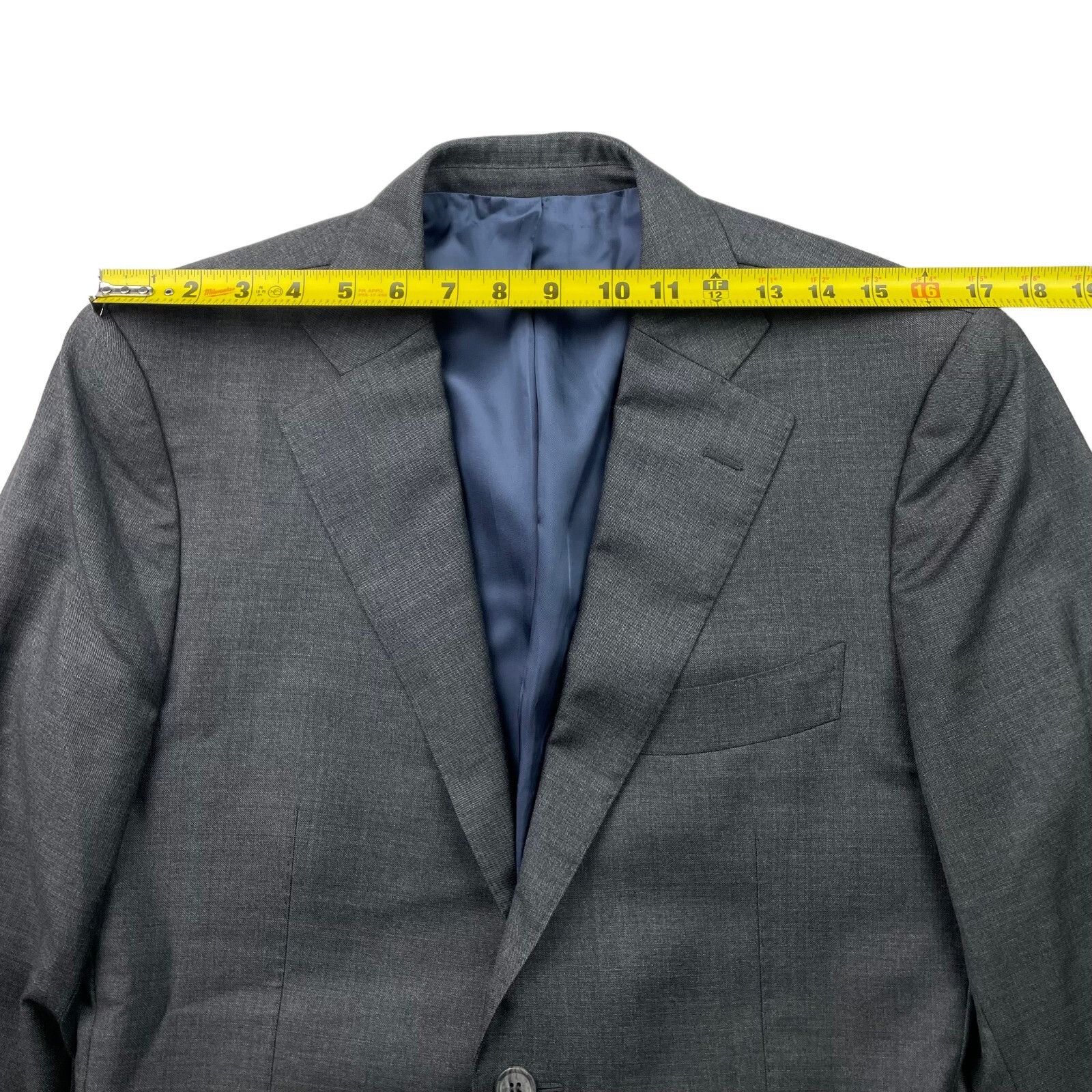 Suitsupply SuitSupply Men’s Super 110's Wool Slim Fit 2-Button Blazer/J Size 40R - 9 Thumbnail