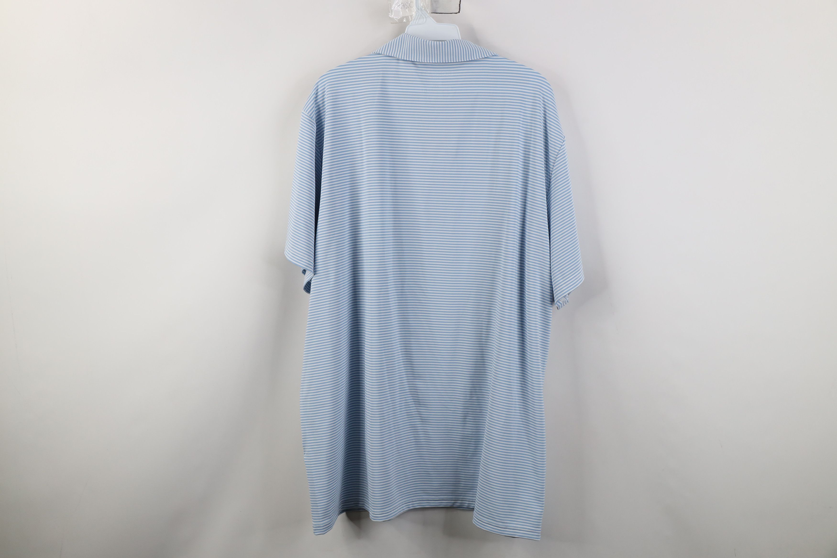 Bonobos Bonobos Golf Fit Stretch Striped Collared Polo Shirt Blue Size US XXL / EU 58 / 5 - 10 Thumbnail