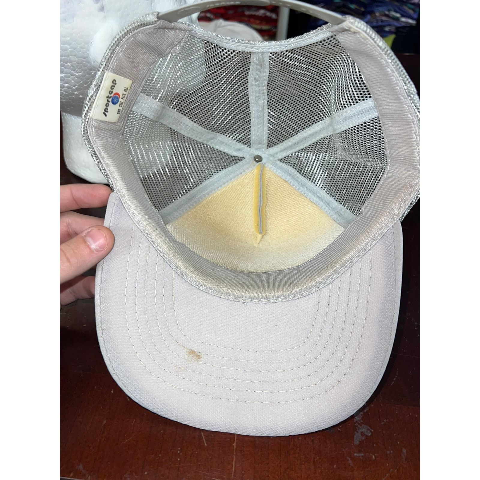 Vintage Vintage Charley Pride Hat Signed Gray Trucker Country VTG Size ONE SIZE - 6 Thumbnail