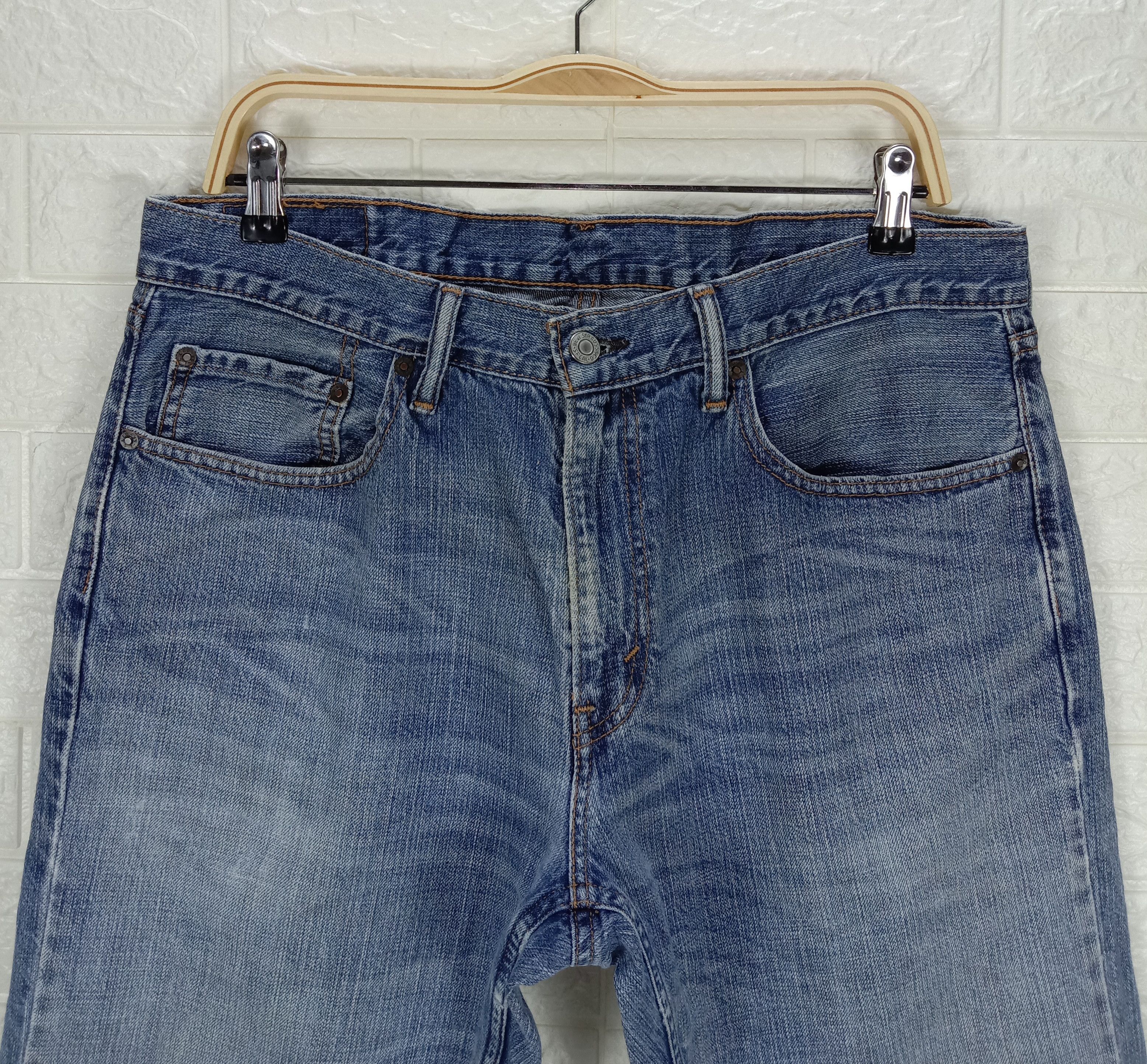 Levi's Vintage Levi's 559 Jeans Relaxed Straight Fit Denim Size US 34 / EU 50 - 2 Thumbnail