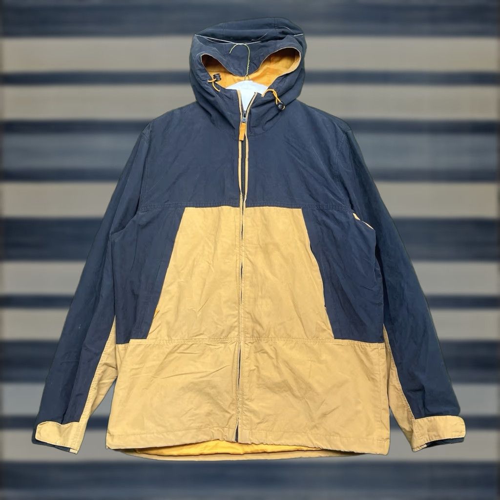 Timberland Timberland Windbreaker Jacket Mens Large Full Zip Up Rain Outdoor Hike Work Size US L / EU 52-54 / 3 - 1 Thumbnail