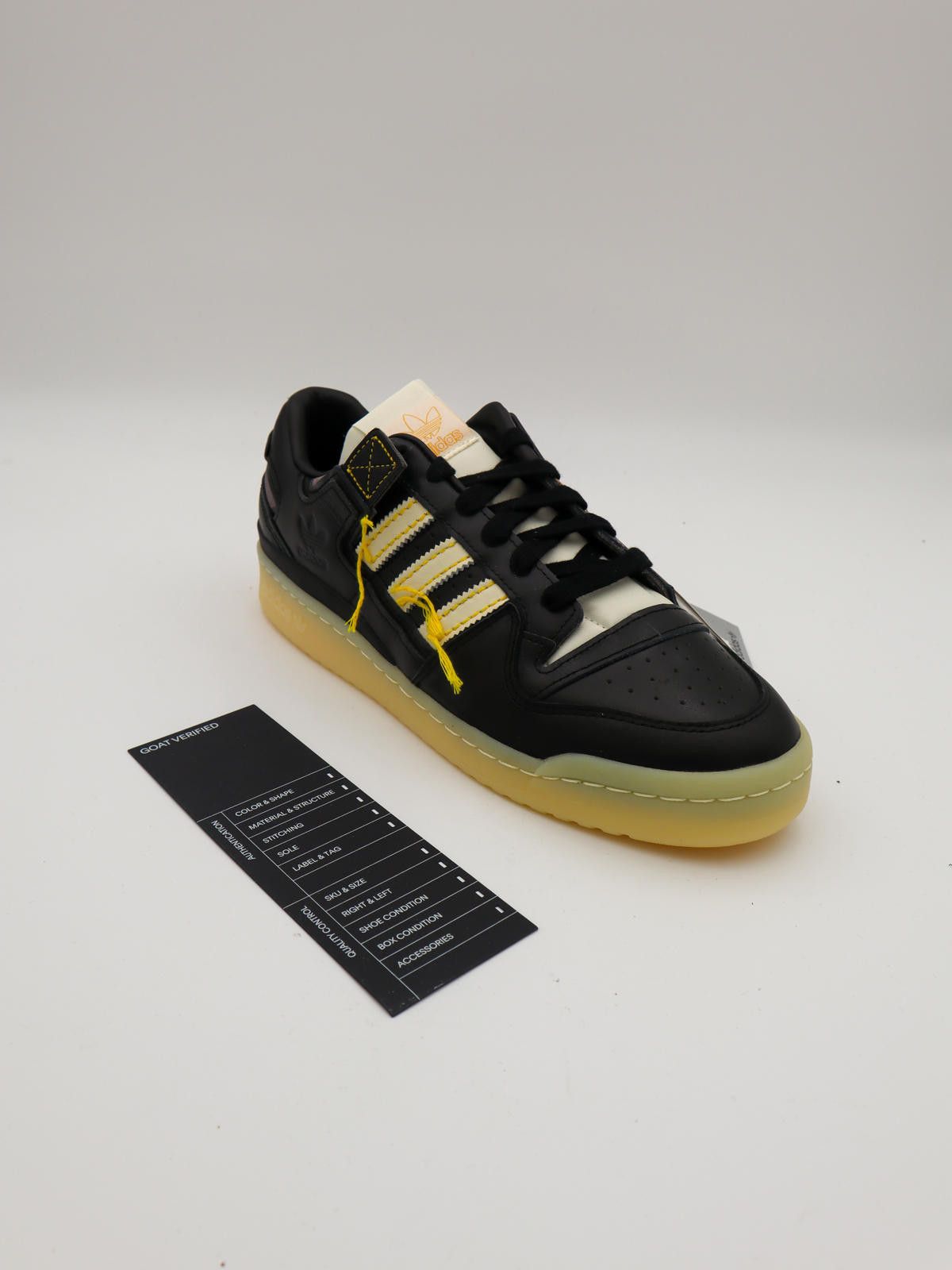 Adidas adidas Forum 84 Low Premium – FZ3773 – Black/Yellow – BNIB Size US 9.5 / EU 42-43 - 2 Thumbnail