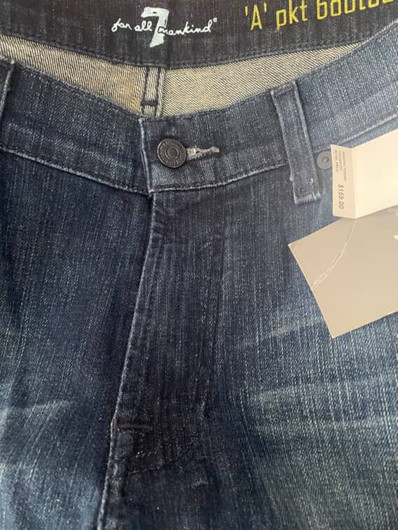 Japanese Brand × Jean Vintage Bootcut/Straight Fitting Denim Size US 33 - 3 Thumbnail