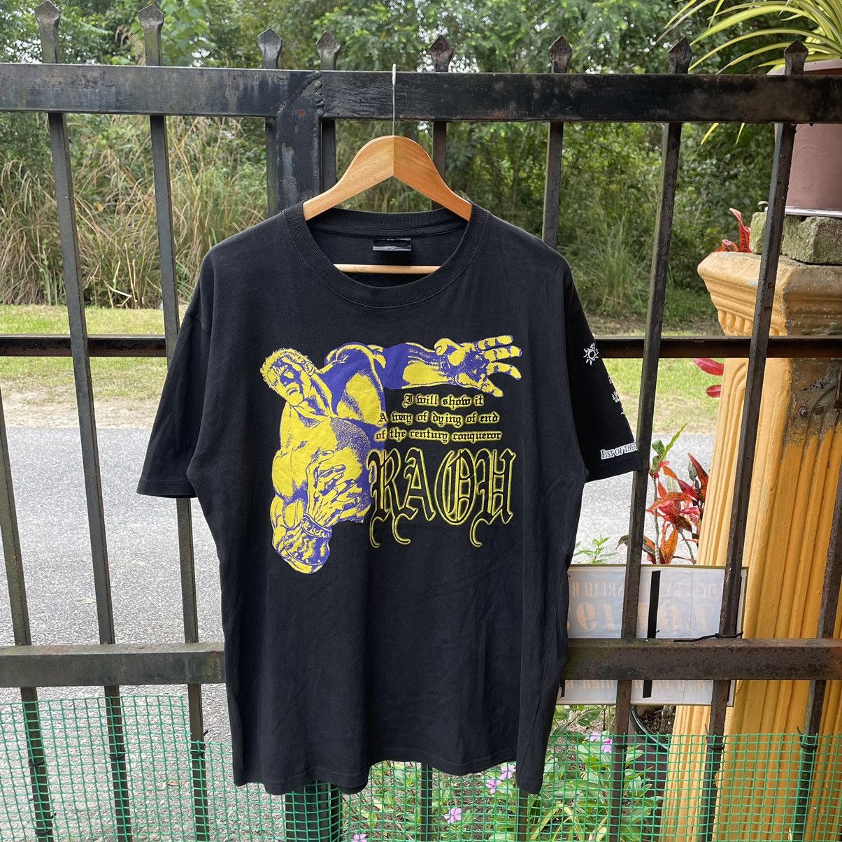 Anime × Vintage 🔥🇯🇵Vintage Fist Of The North Star Raoh Promo Anime Tee Size US XL / EU 56 / 4 - 1 Thumbnail