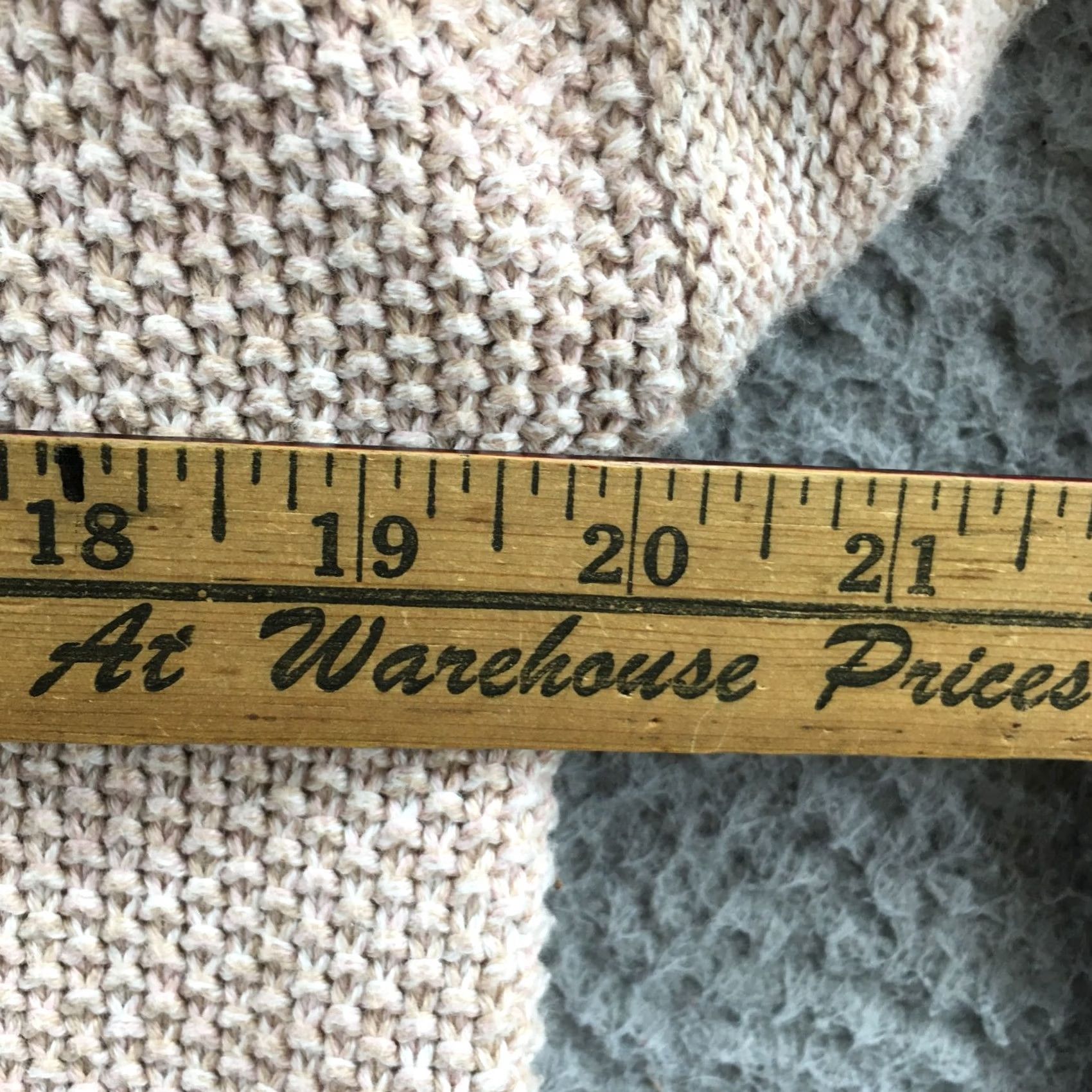 American Eagle Outfitters American Eagle Outfitters Open Front Cardigan Womens S Beige Knit Long Sleeve Shirt Sweatshirt Casual Lightweight Knitwear Size S / US 4 / IT 40 - 6 Thumbnail