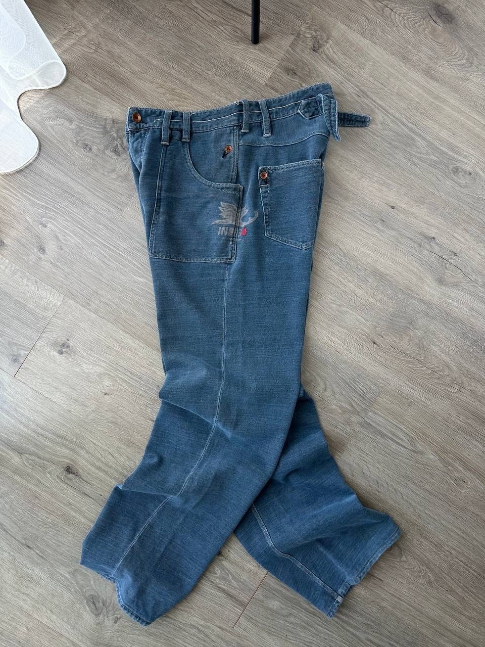 Japanese Brand × Vintage Vintage Japanese Red Ear Blue Faded Mens Pants Size US 32 / EU 48 - 17 Thumbnail
