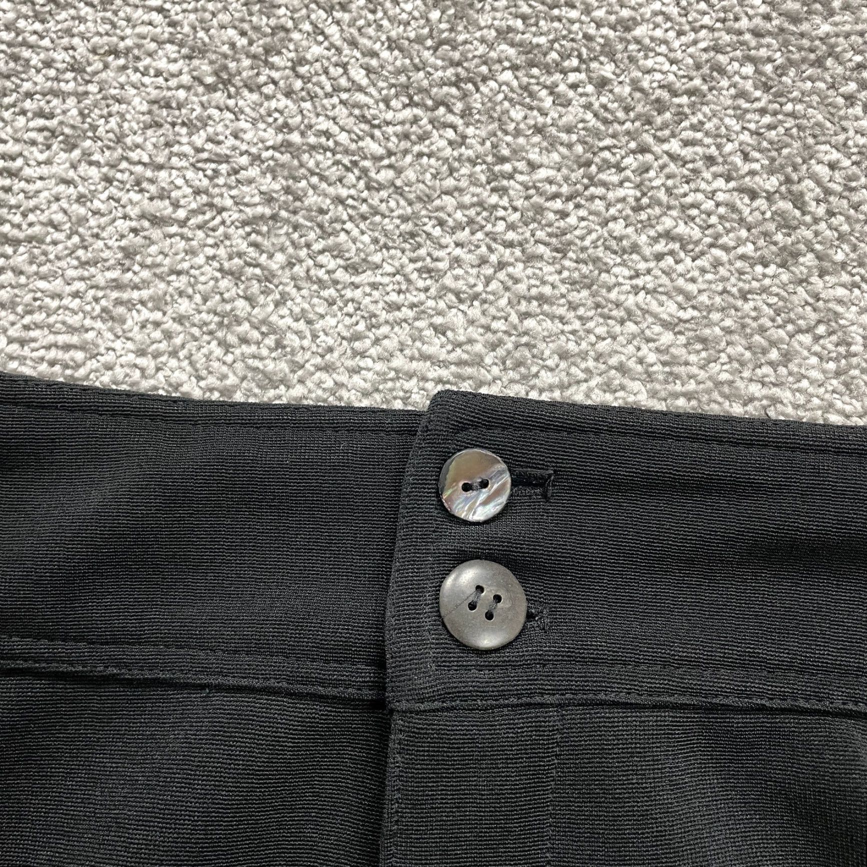 Vintage Chico's Design Pants Womens 1.5 US Medium Black Ladie Stretch Slacks 32x32 Size 32" / US 10 / IT 46 - 7 Thumbnail